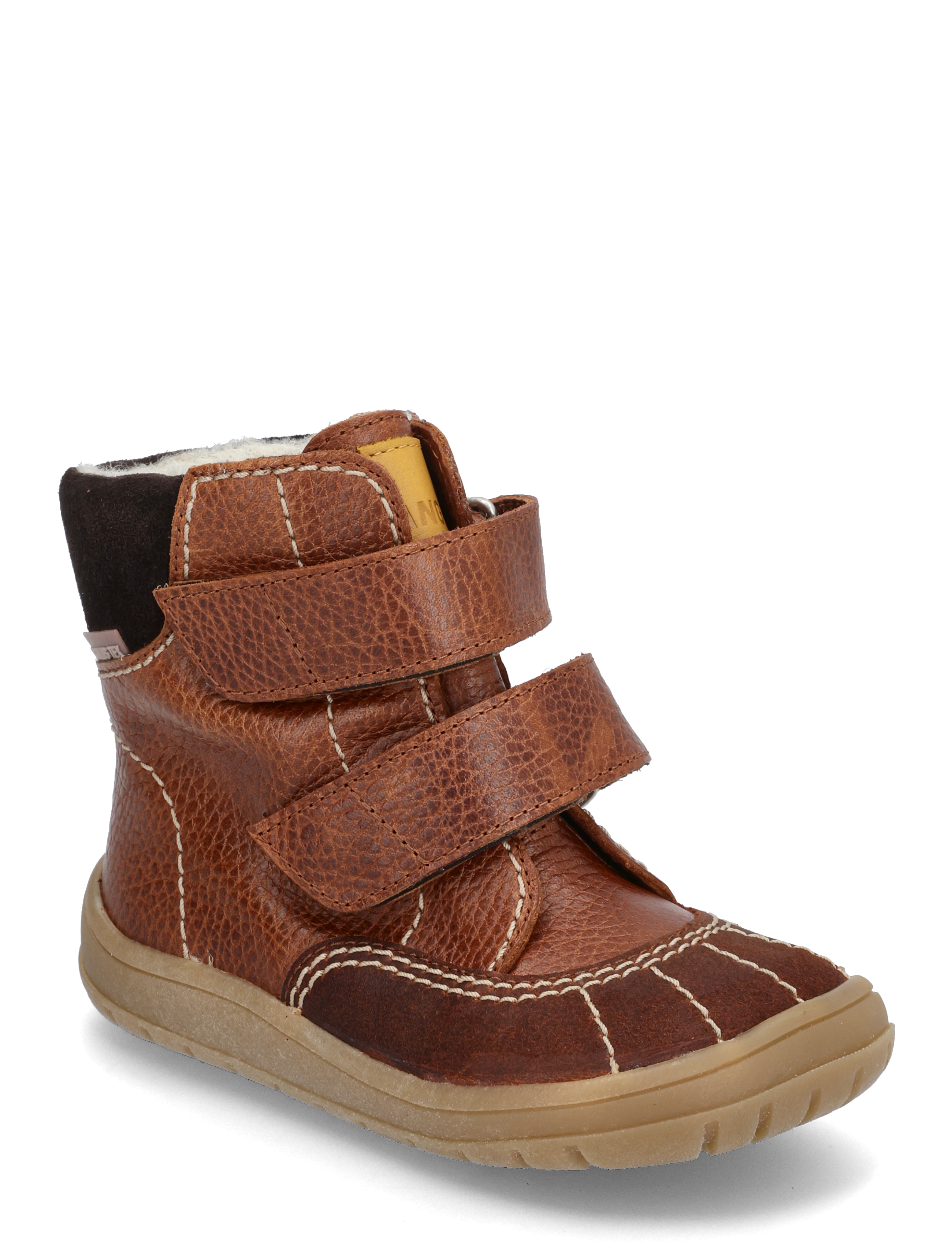 ANGULUS Boots - flat - with velcro - Vinterstövlar - 2101/2509/2719/1779 COGNAC/COG / brown