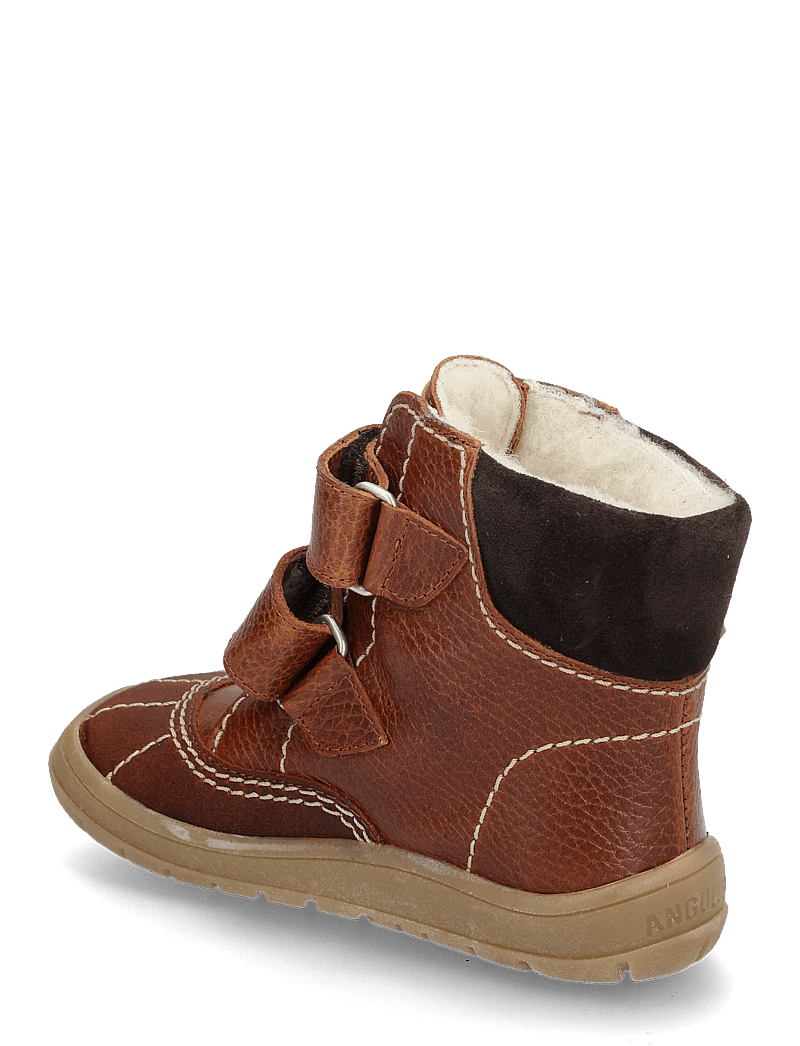 ANGULUS - Boots - flat - with velcro - sko - 2101/2509/2719/1779 cognac/cog - 3