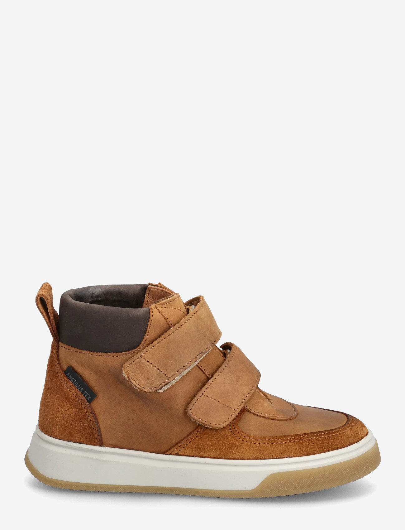 ANGULUS - Shoes - flat - with velcro - höga sneakers - 2219/3271/3270 cognac/dark bro - 1