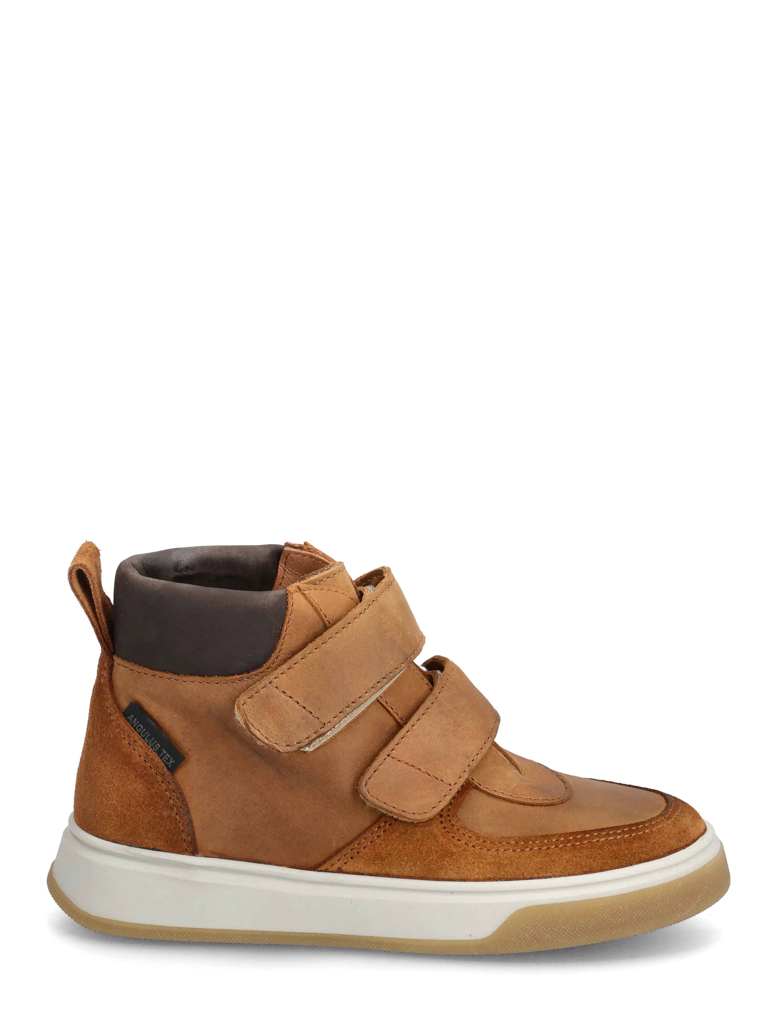 ANGULUS - Shoes - flat - with velcro - sneakers - 2219/3271/3270 cognac/dark bro - 1
