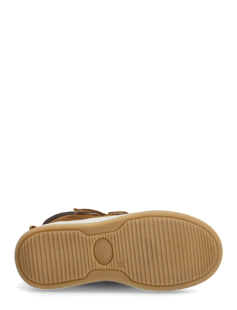 ANGULUS - Shoes - flat - with velcro - high tops - 2219/3271/3270 cognac/dark bro - 4