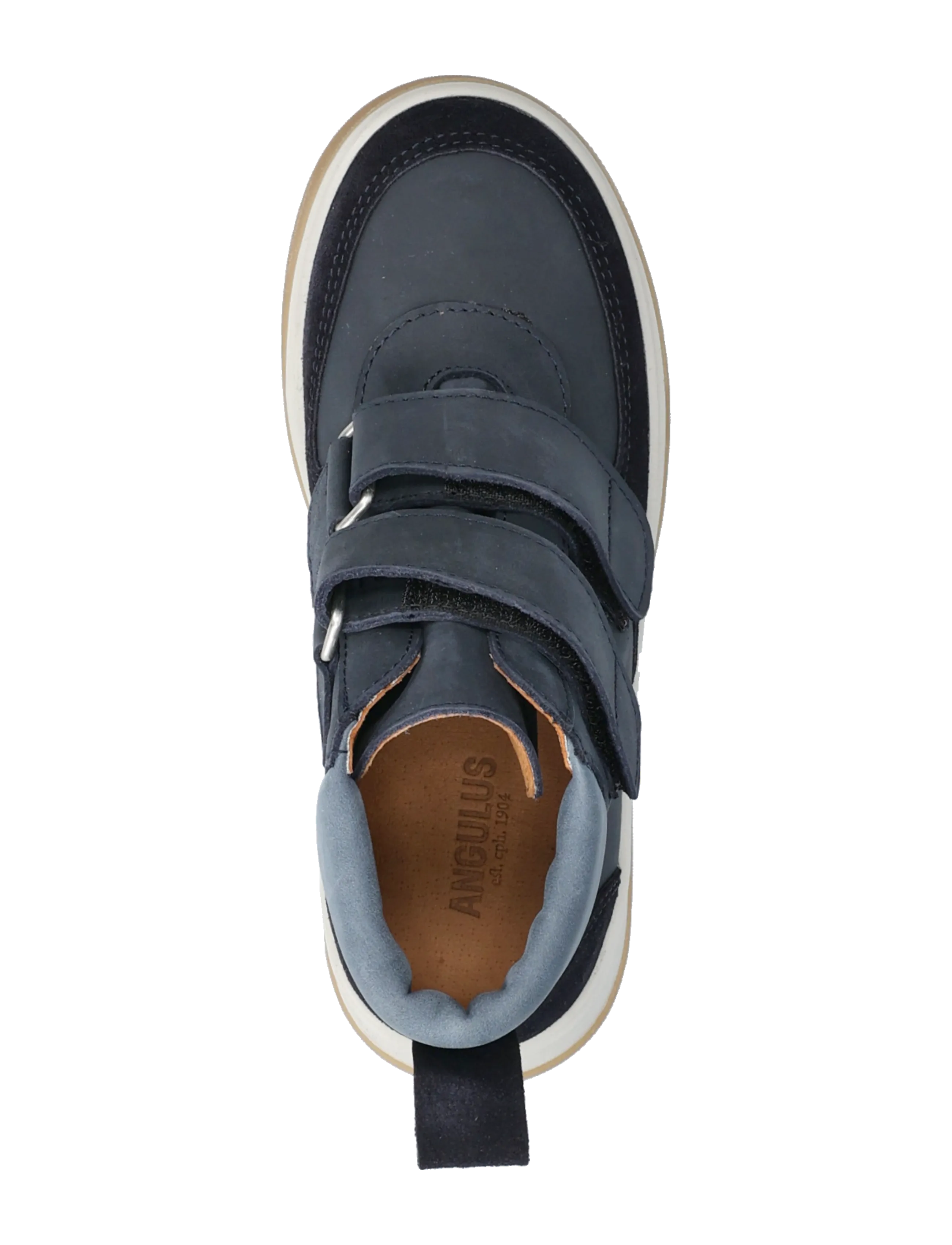 ANGULUS - Shoes - flat - with velcro - tennised - 1778/1587/3275 navy/blue fog - 3
