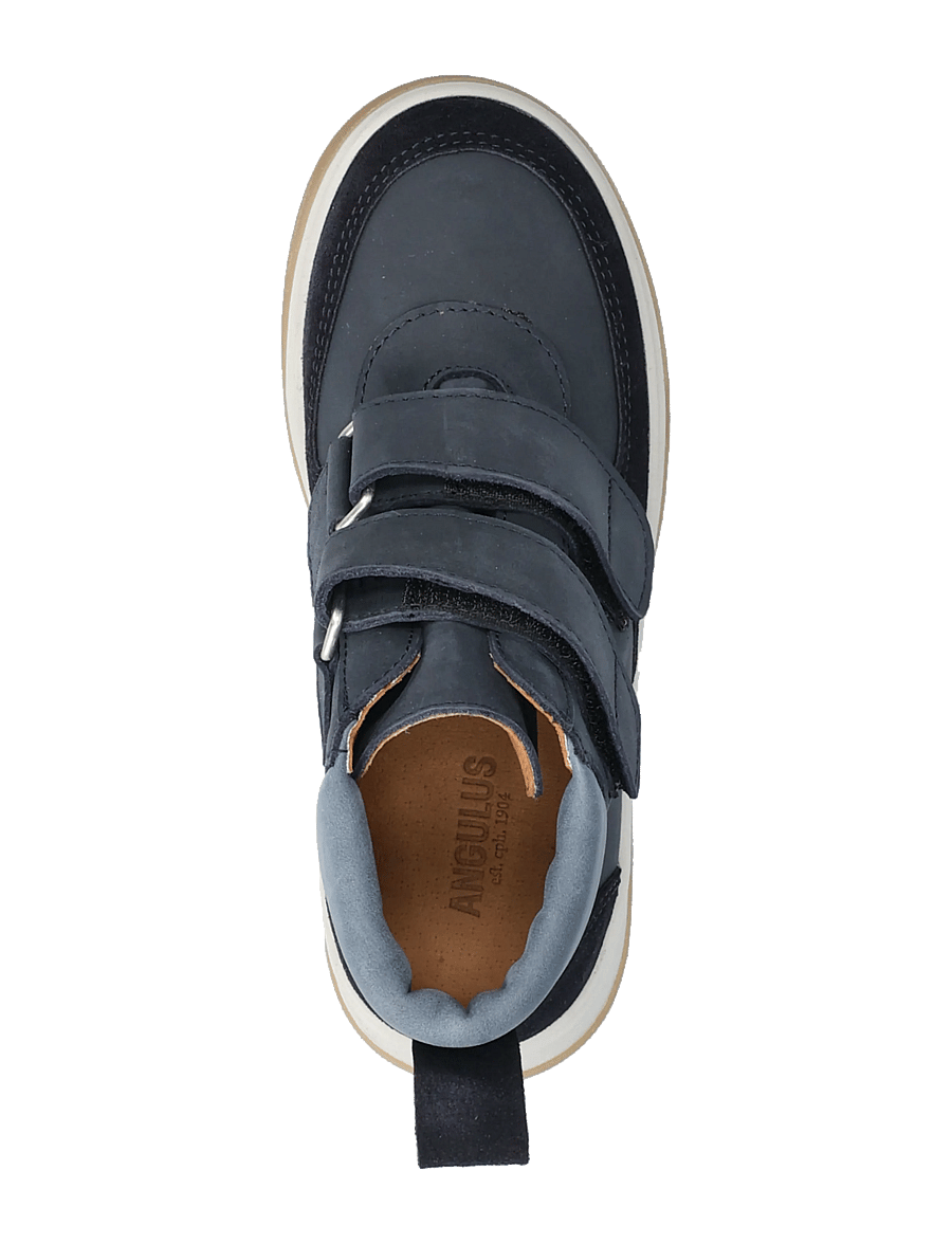 ANGULUS - Shoes - flat - with velcro - high tops - 1778/1587/3275 navy/blue fog - 3