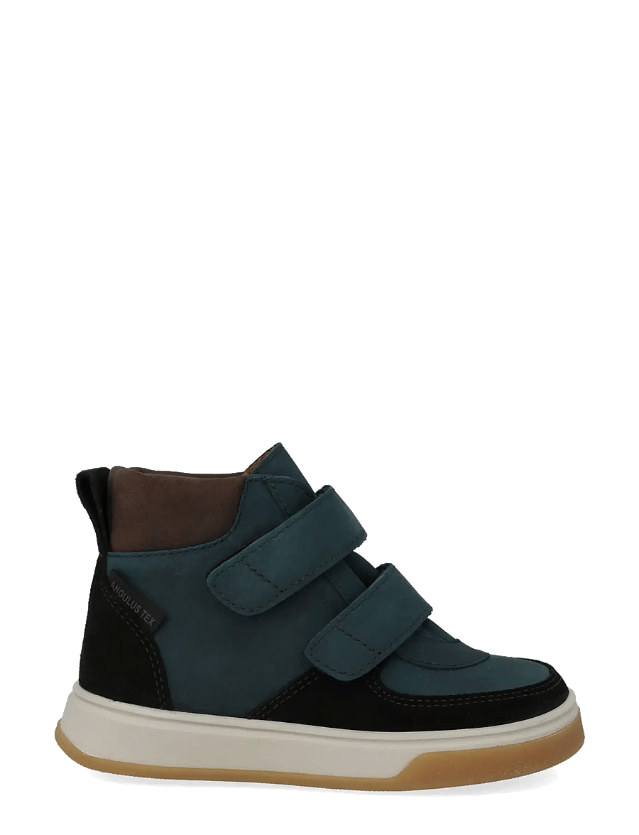 ANGULUS - Shoes - flat - with velcro - high tops - 3226/3274/3270 deep teal/deep - 1