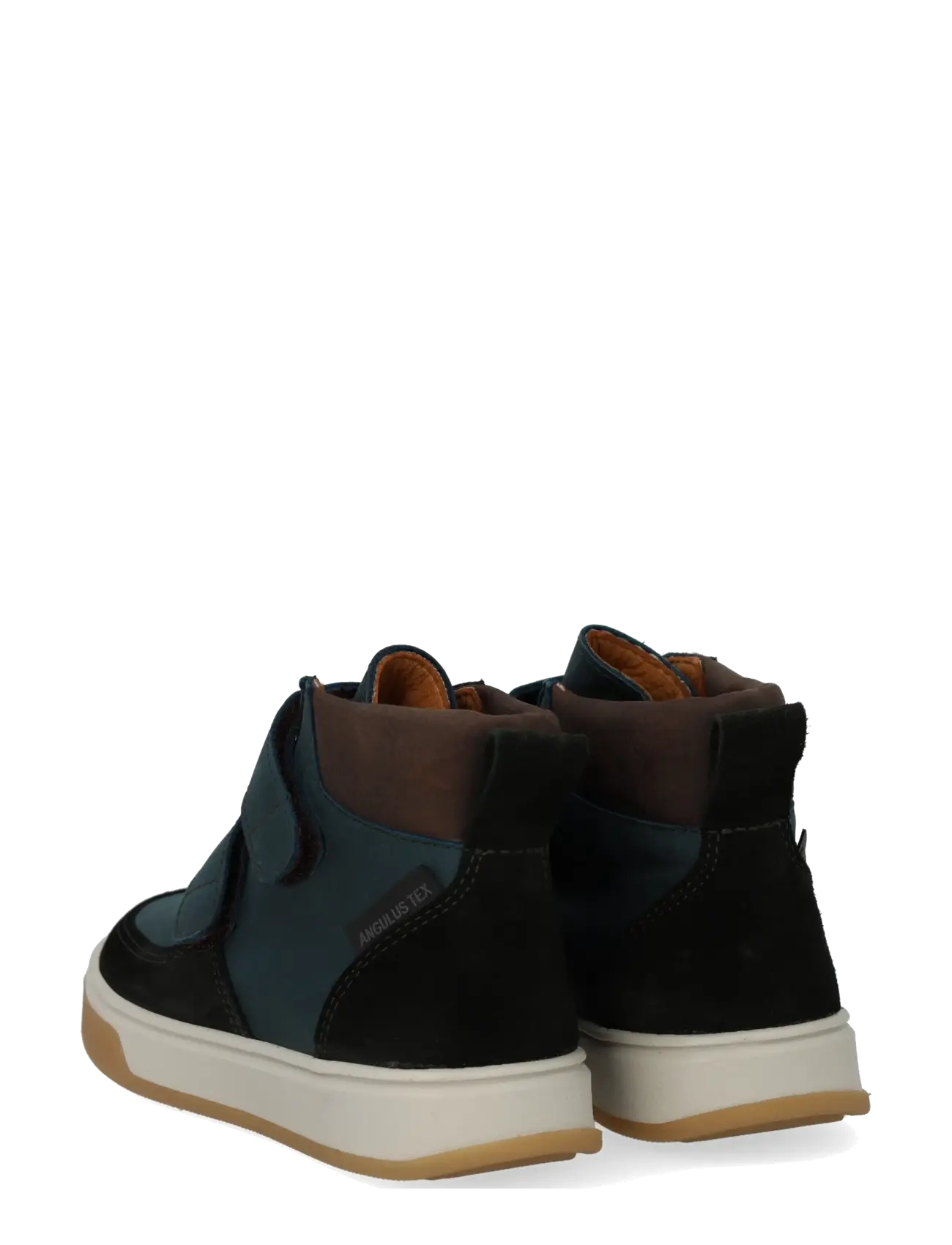 ANGULUS - Shoes - flat - with velcro - high tops - 3226/3274/3270 deep teal/deep - 2