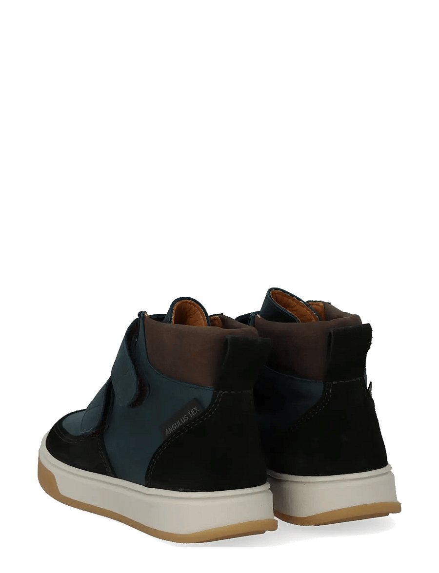 ANGULUS - Shoes - flat - with velcro - high tops - 3226/3274/3270 deep teal/deep - 2