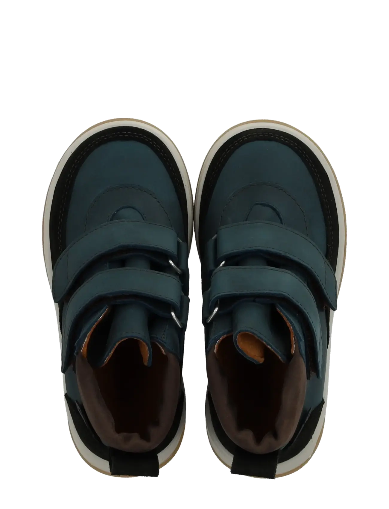 ANGULUS - Shoes - flat - with velcro - high tops - 3226/3274/3270 deep teal/deep - 3