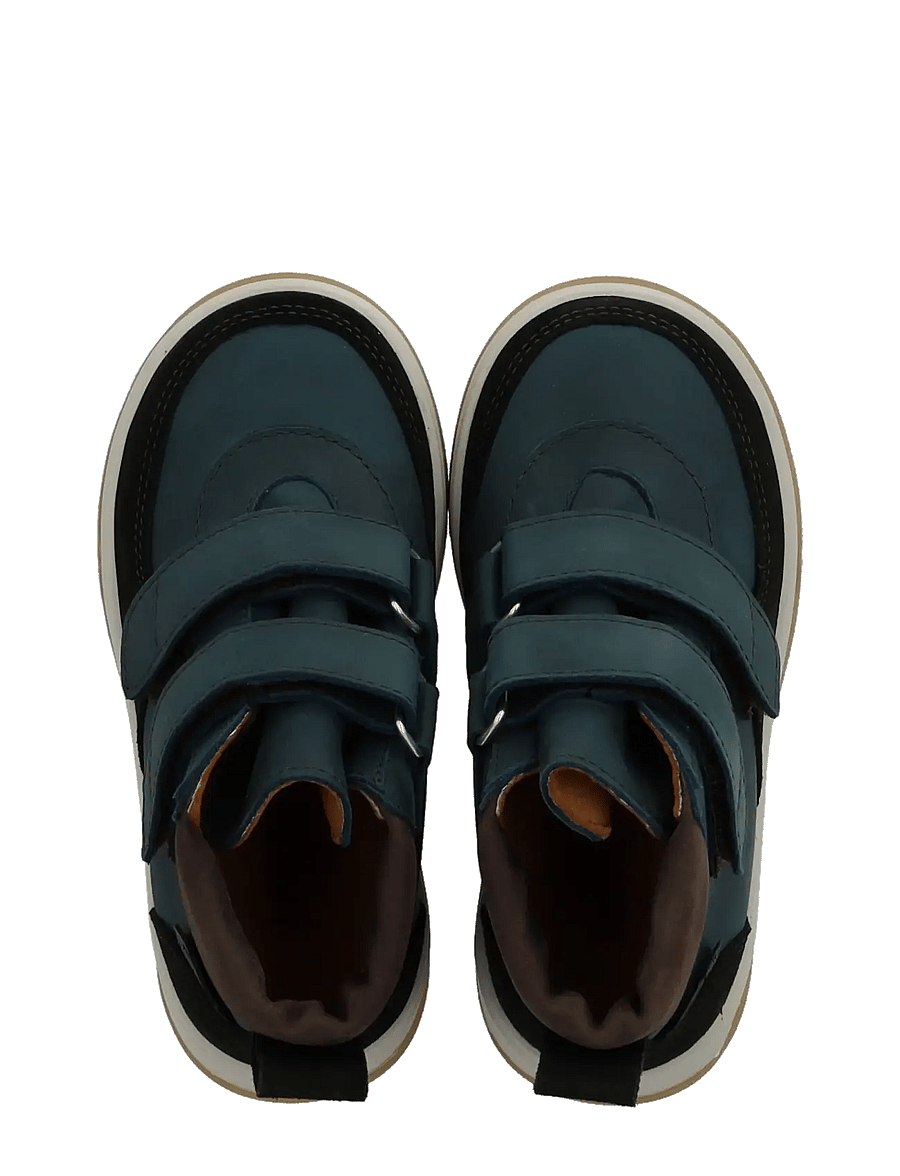 ANGULUS - Shoes - flat - with velcro - high tops - 3226/3274/3270 deep teal/deep - 3