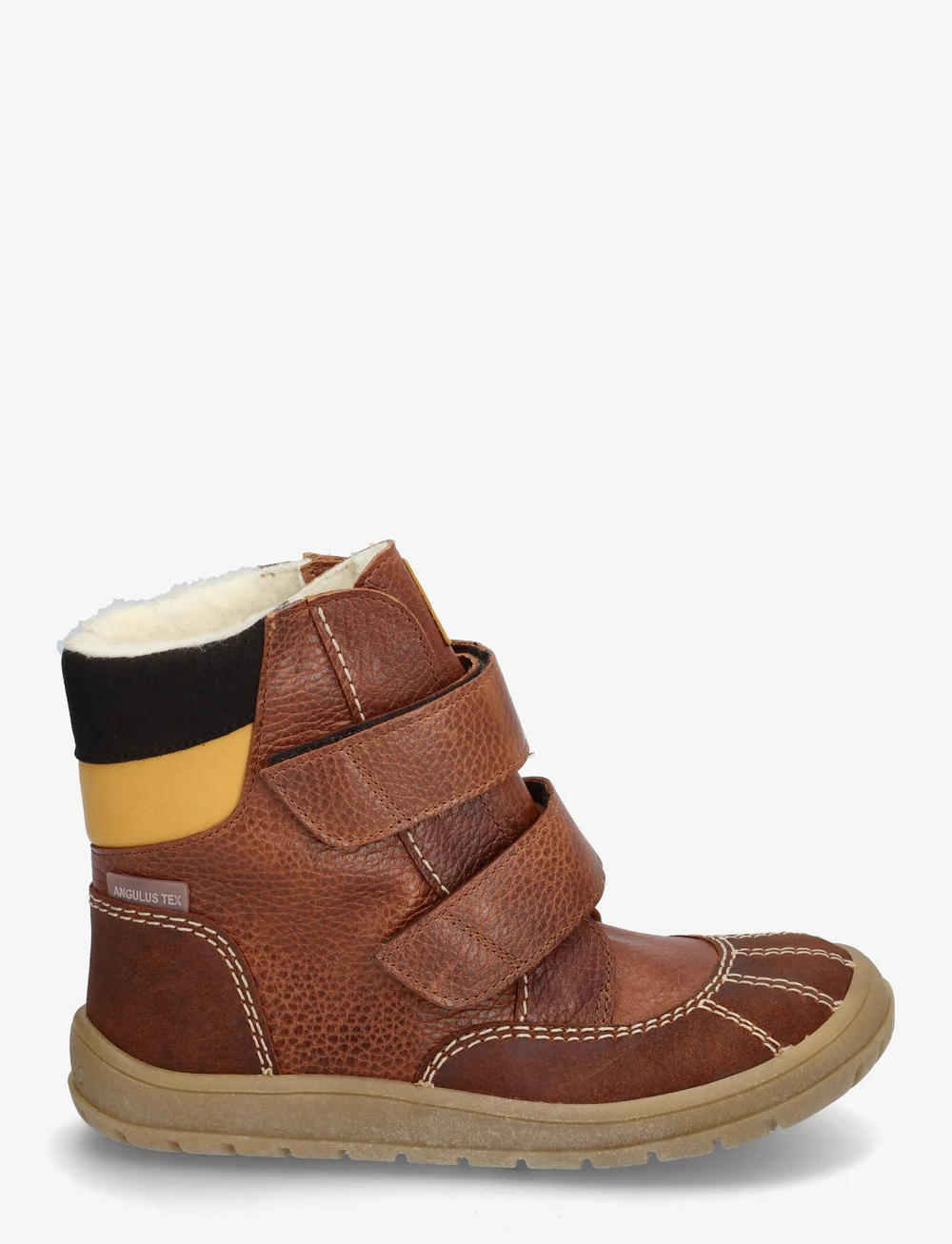 ANGULUS - Boots - flat - with velcro - buty zimowe - 2101/2509/2719/1779 cognac/cog - 1