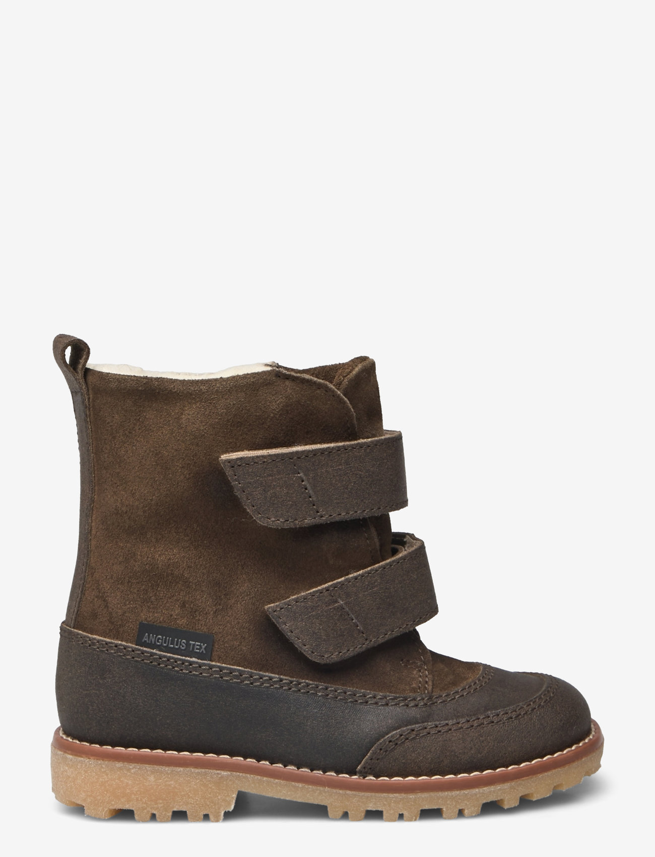 ANGULUS - Boots - flat - with velcro - 2107/3225 olive/forrest - 1