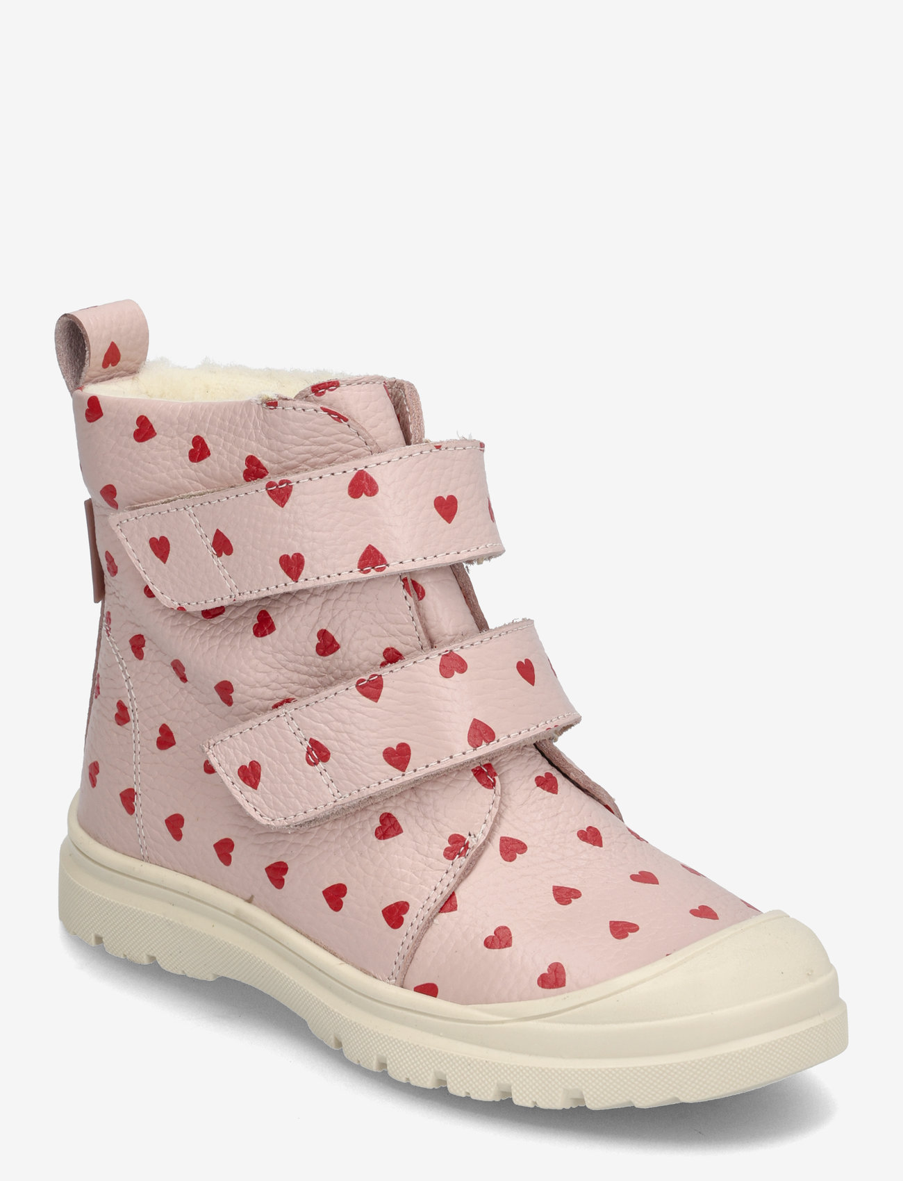 ANGULUS - Boots - flat - with velcro - winter boots - 3301 rose hearts - 0