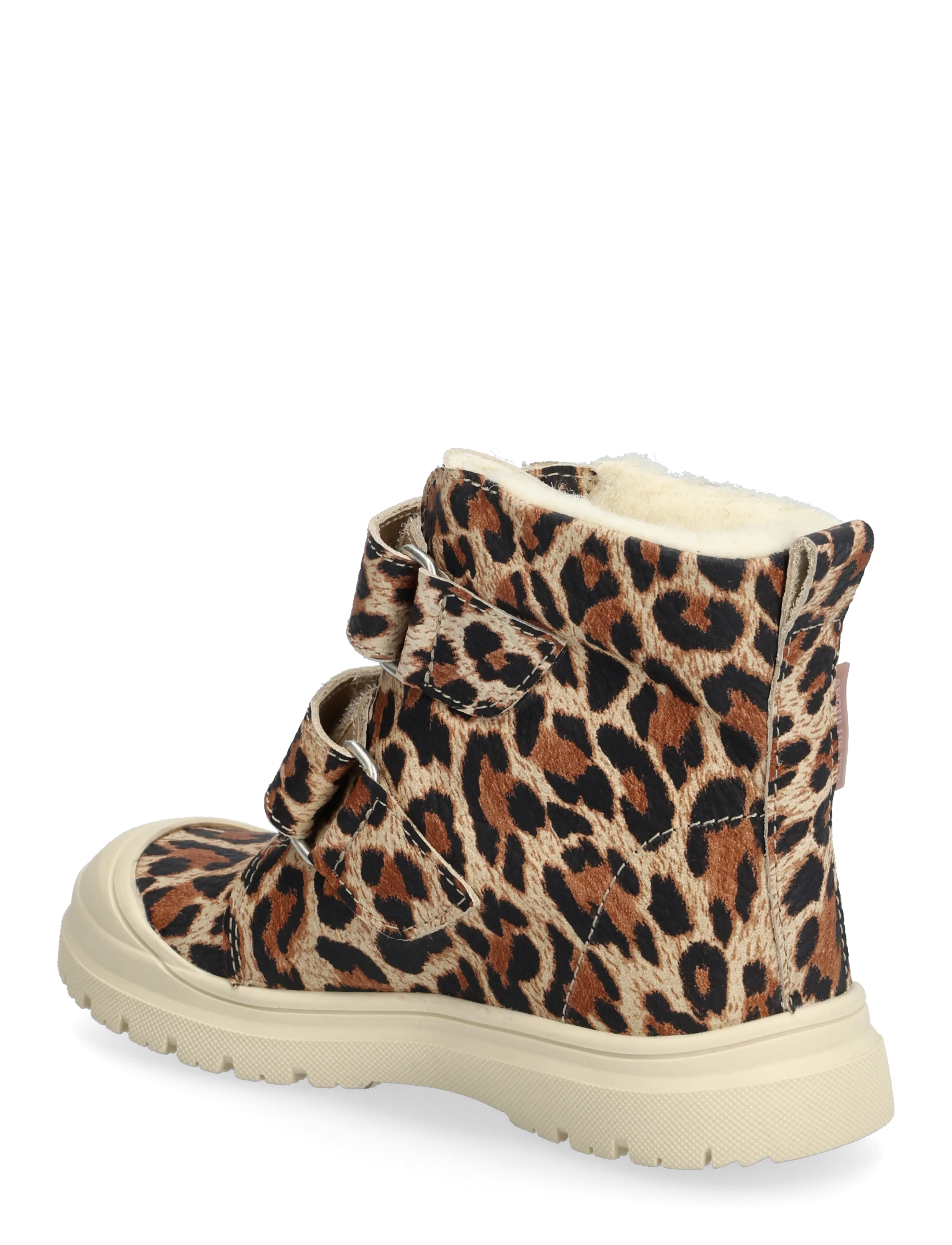 ANGULUS - Boots - flat - with velcro - rudeniniai batai - 4020 beige leo garbi - 2