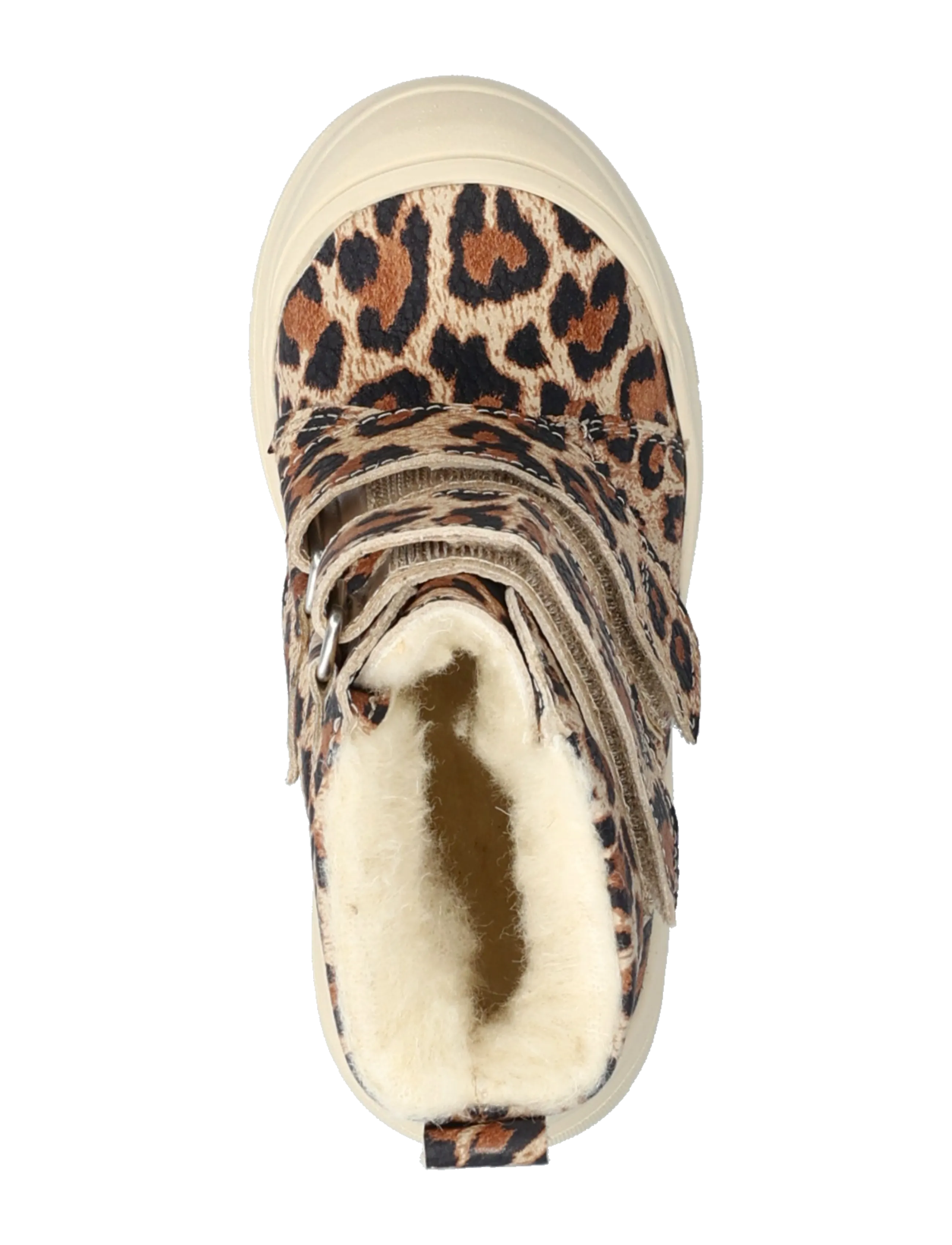 ANGULUS - Boots - flat - with velcro - rudeniniai batai - 4020 beige leo garbi - 3
