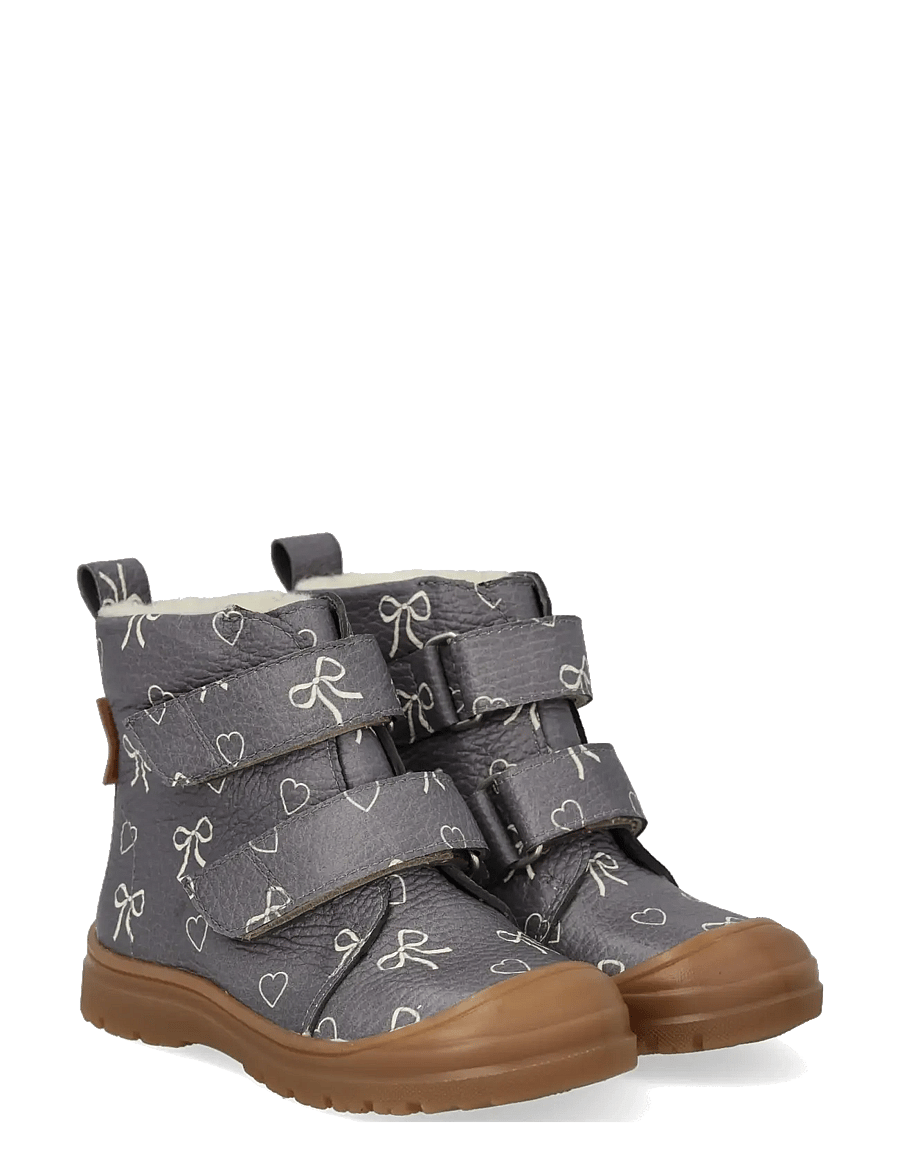 ANGULUS - Boots - flat - with velcro - talvesaapad - 3906 romancing print garbi - 0