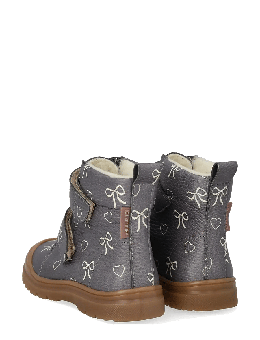ANGULUS - Boots - flat - with velcro - talvesaapad - 3906 romancing print garbi - 2