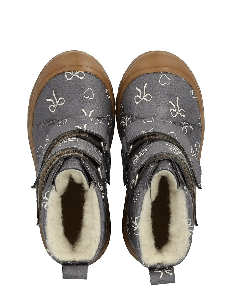 ANGULUS - Boots - flat - with velcro - talvesaapad - 3906 romancing print garbi - 3