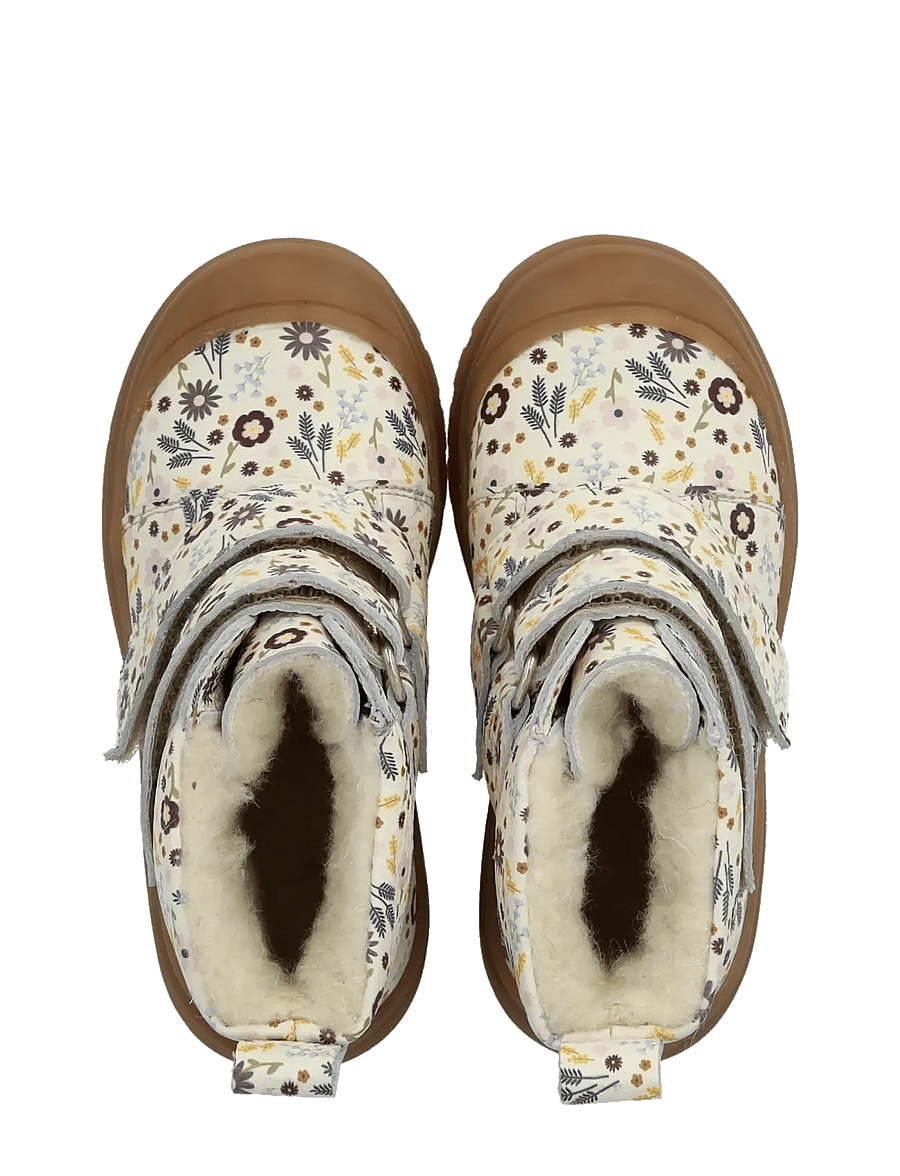 ANGULUS - Boots - flat - with velcro - vinterstövlar - 3907 autumn bloom garbi - 3