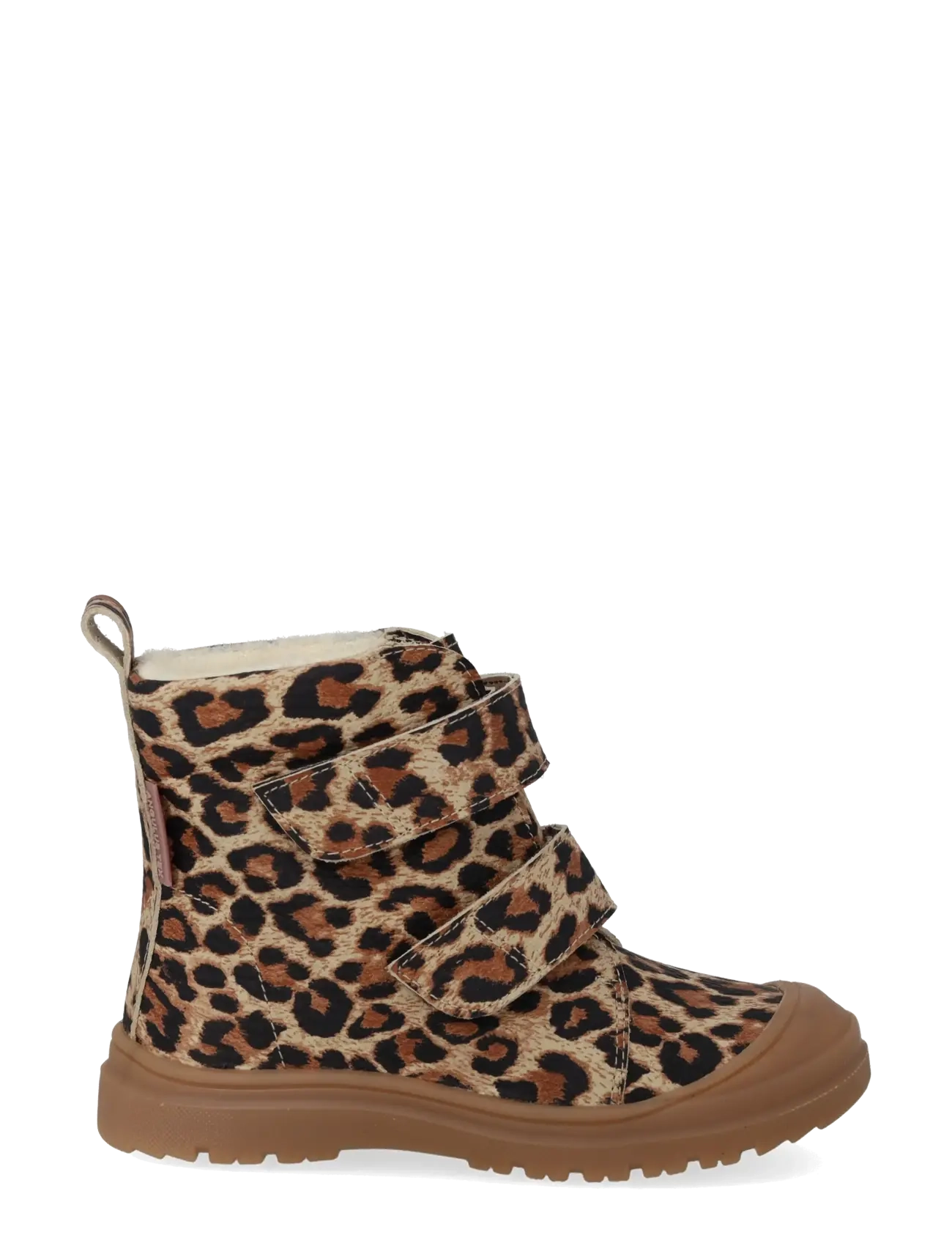 ANGULUS - Boots - flat - with velcro - winter boots - 4020 beige leo garbi - 1