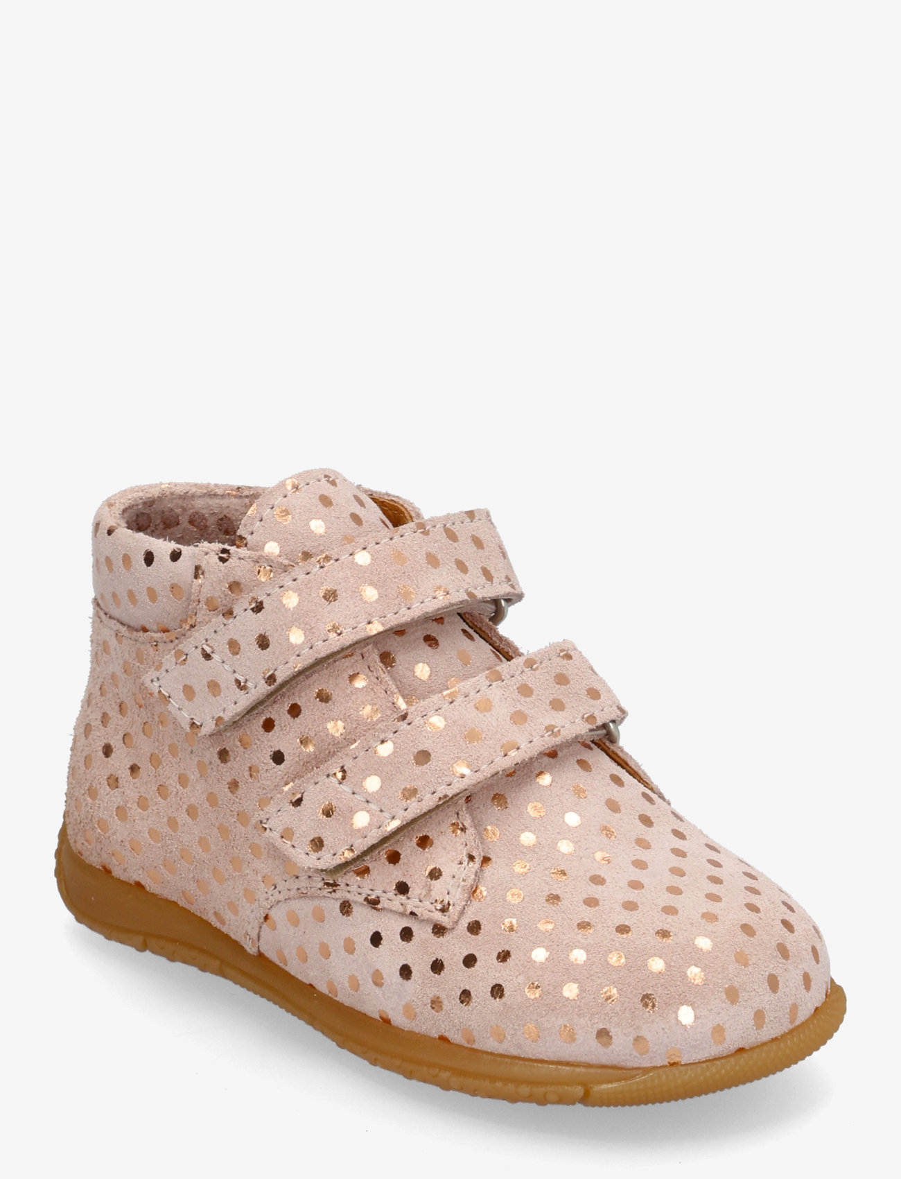 ANGULUS - Shoes - flat - with velcro - 3329 rose copper dots - 0