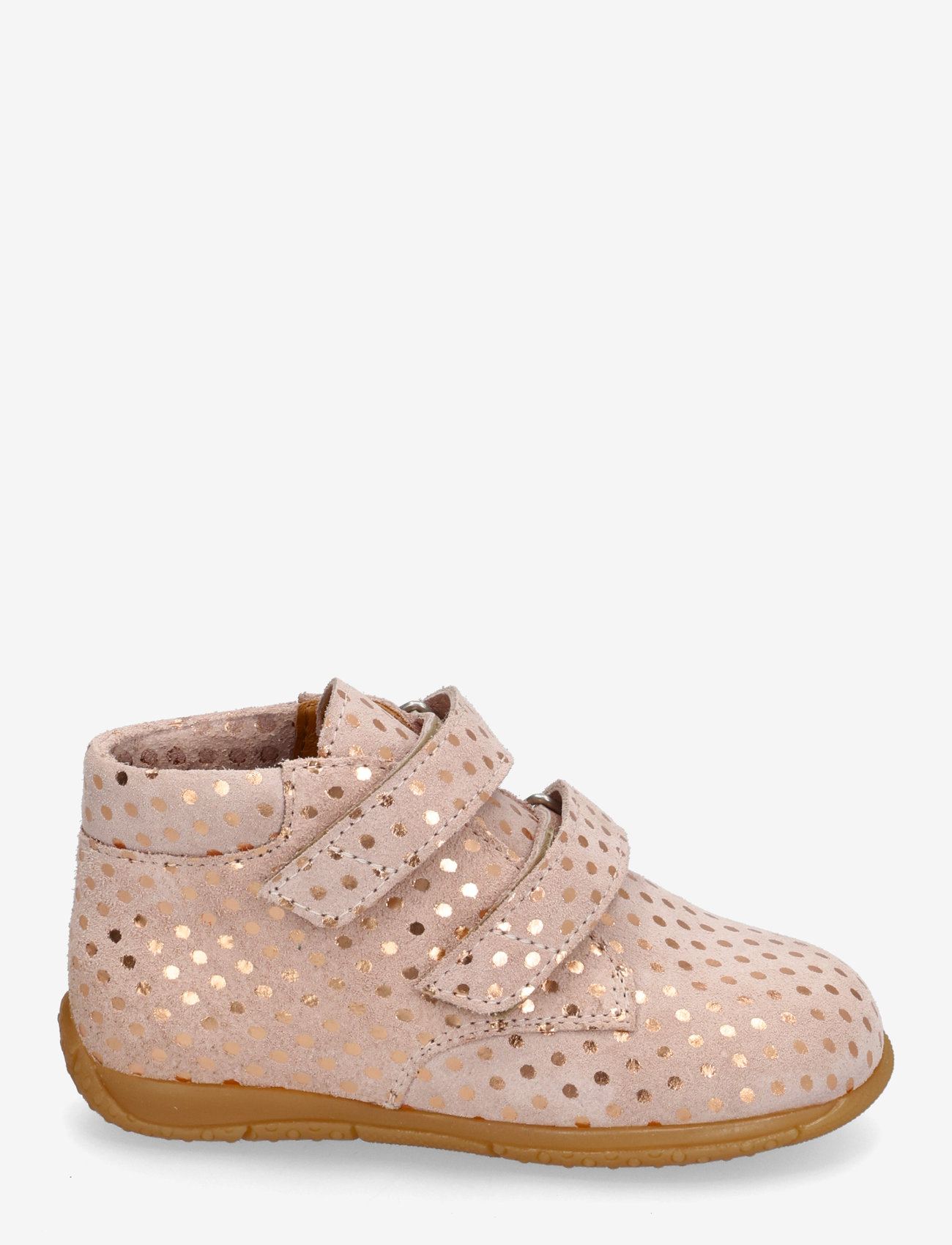 ANGULUS - Shoes - flat - with velcro - 3329 rose copper dots - 1