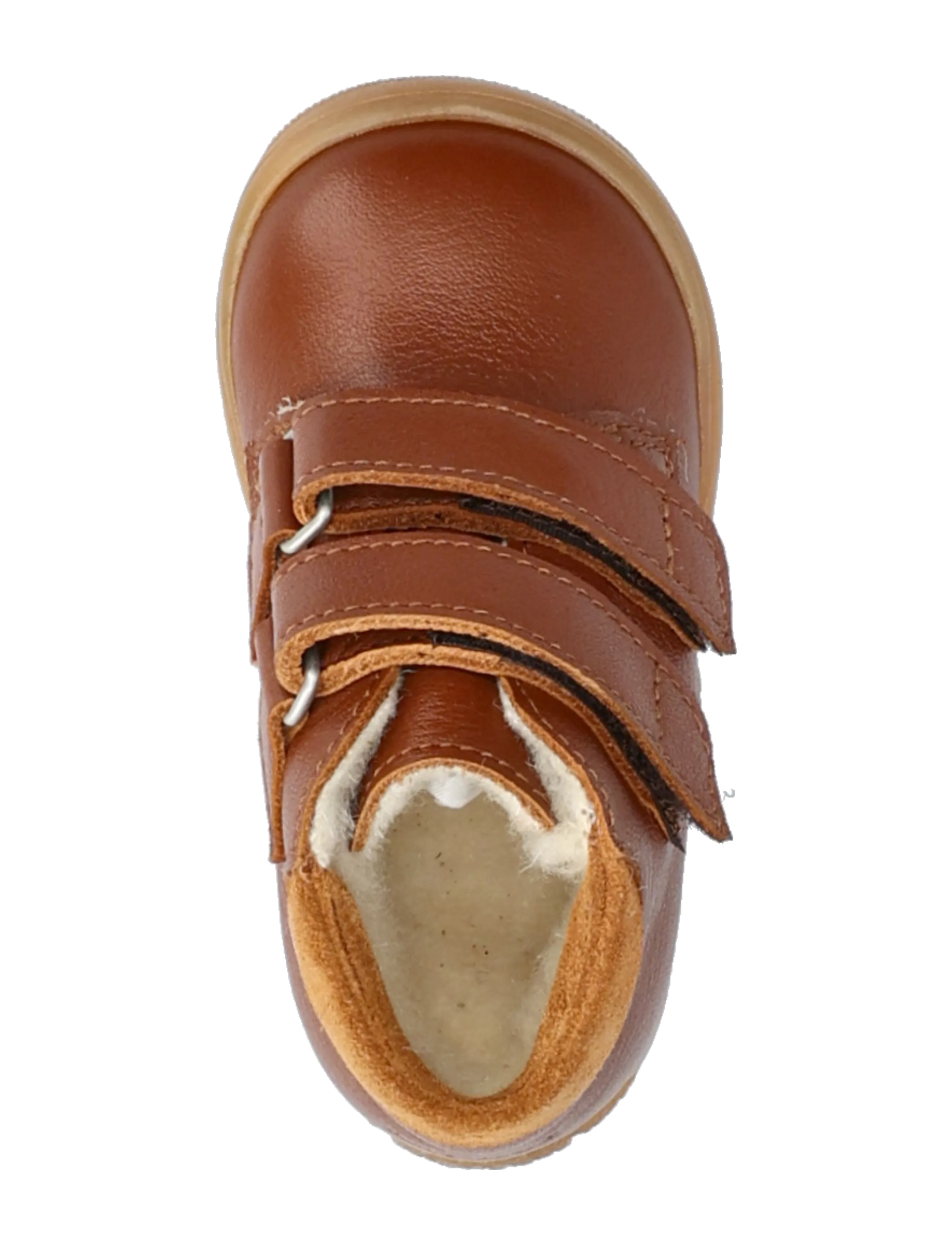 ANGULUS - Shoes - flat - with velcro - vinterstövlar - 3260/2219 cognac/cognac - 4