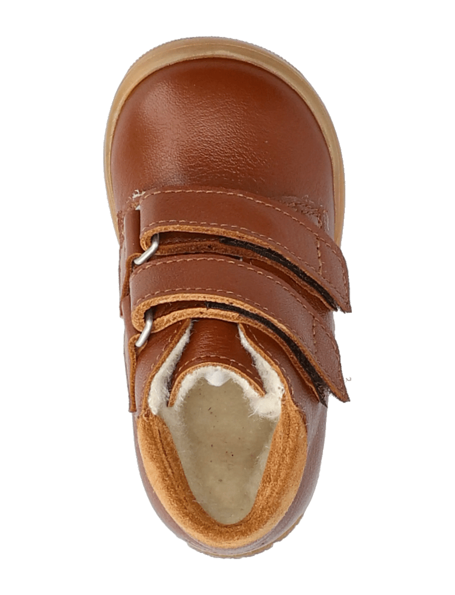 ANGULUS - Shoes - flat - with velcro - vinterstövlar - 3260/2219 cognac/cognac - 4