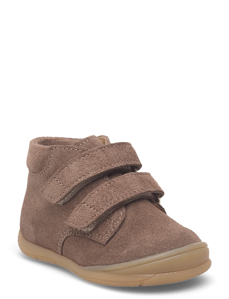 ANGULUS - Shoes - flat - with velcro - lapsed, kes veel ei käi - 1780 dark taupe - 0