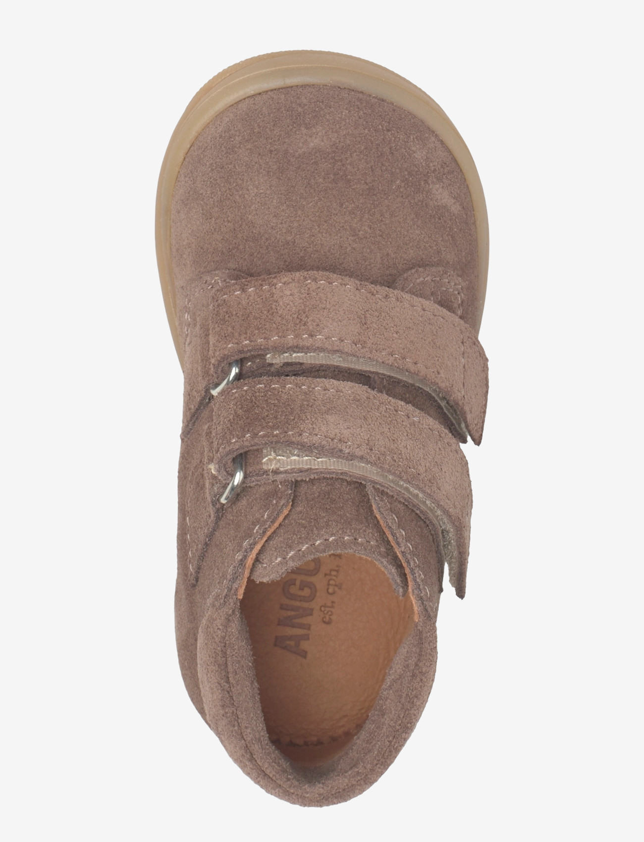 ANGULUS - Shoes - flat - with velcro - lapsed, kes veel ei käi - 1780 dark taupe - 3