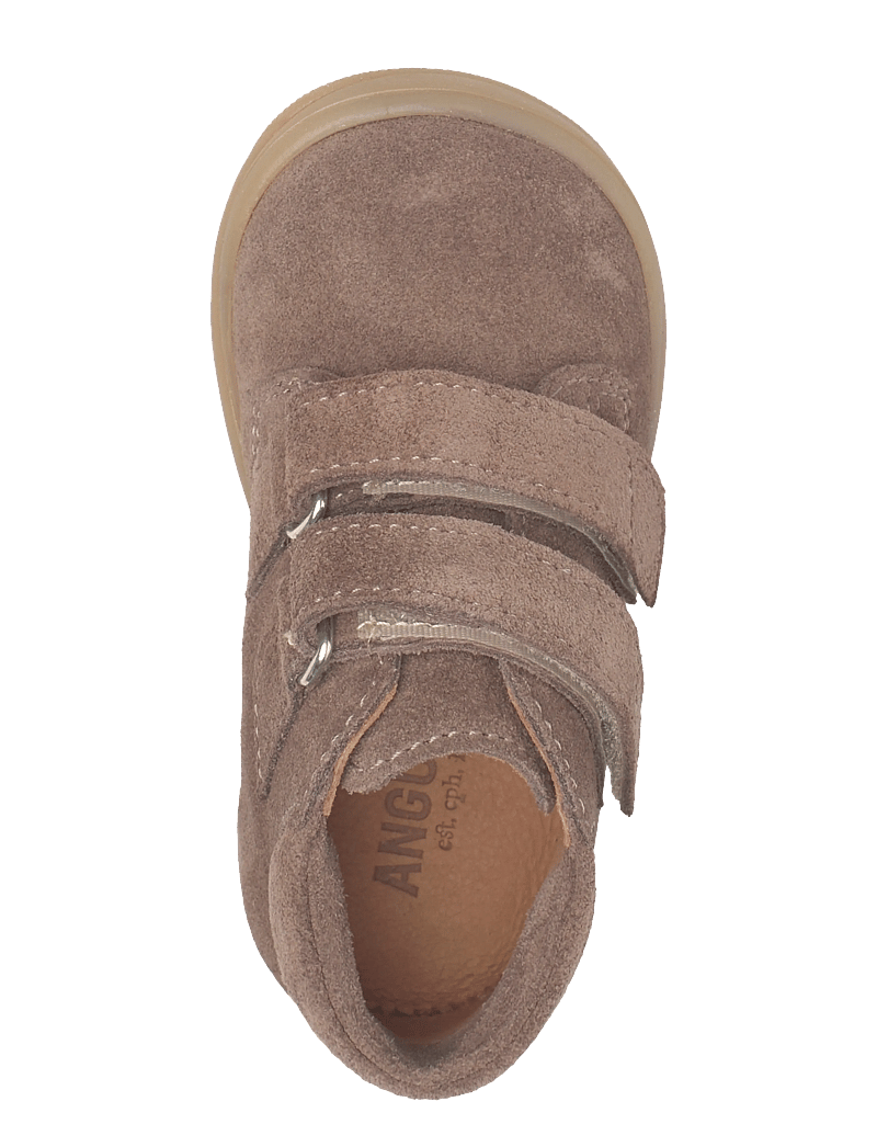 ANGULUS - Shoes - flat - with velcro - lapsed, kes veel ei käi - 1780 dark taupe - 3