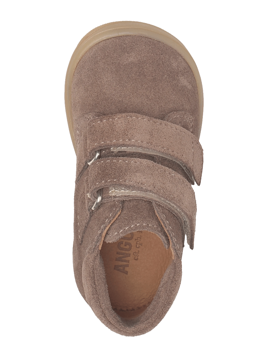 ANGULUS - Shoes - flat - with velcro - babystrikstøvler - 1780 dark taupe - 3