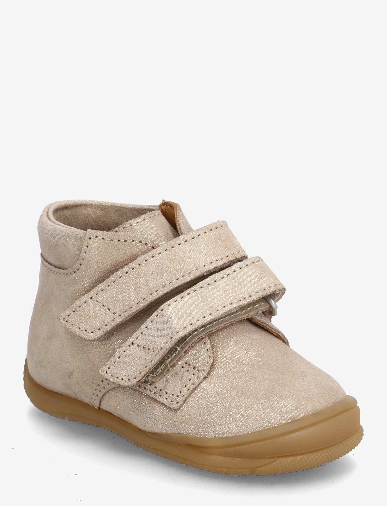 ANGULUS - Shoes - flat - with velcro - lapsed, kes veel ei käi - 4018 rose glitter suede - 0