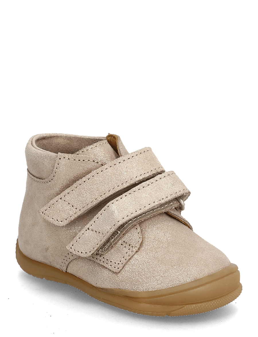 ANGULUS - Shoes - flat - with velcro - lapsed, kes veel ei käi - 4018 rose glitter suede - 0