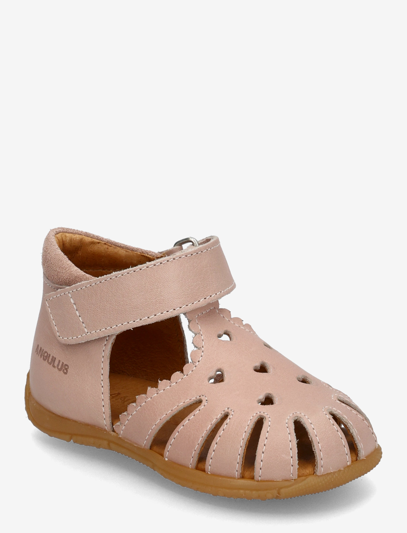 ANGULUS - Sandals - flat  - closed toe - fødselsdagsgaver - 3203/3222 rosebud/rosebud - 0