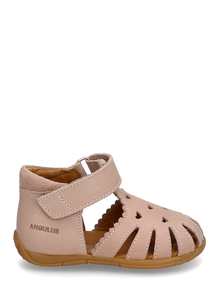 ANGULUS - Sandals - flat - closed toe - 3203/3222 rosebud/rosebud - 2