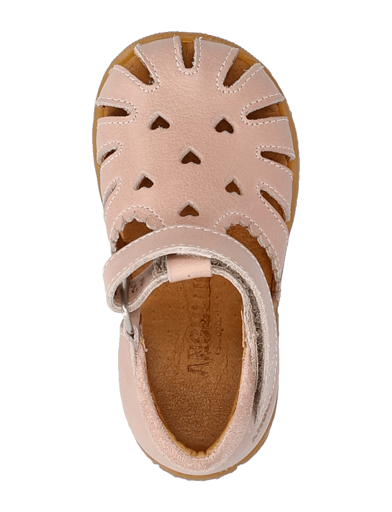 ANGULUS - Sandals - flat - closed toe - sko - 3203/3222 rosebud/rosebud - 4
