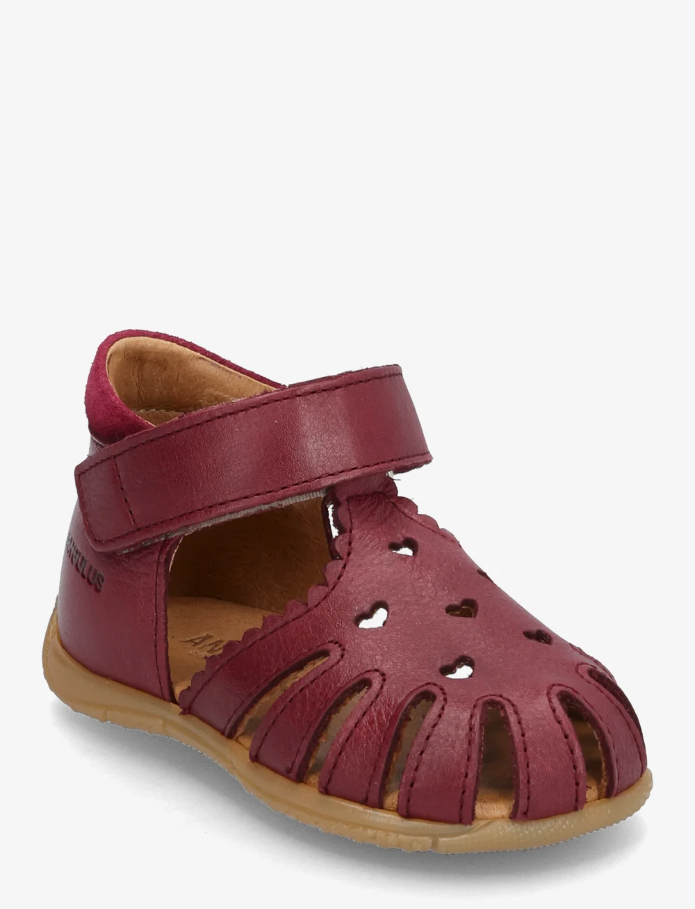 ANGULUS - Sandals - flat - closed toe - sko - 3215/2739 berry/berry - 0