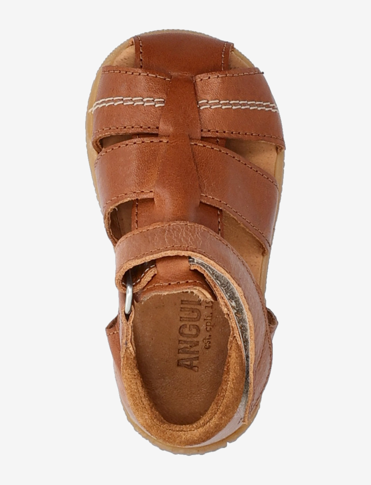 ANGULUS - Sandals - flat  - closed toe - geburtstagsgeschenke - 1545/2219 cognac/cognac - 3