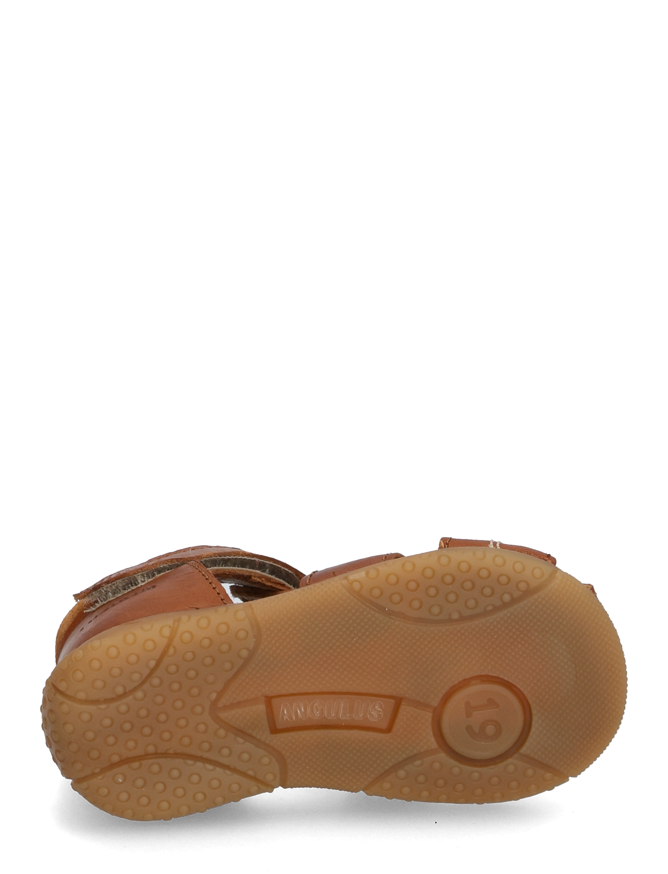 ANGULUS - Sandals - flat  - closed toe - sommarfynd - 1545/2219 cognac/cognac - 5