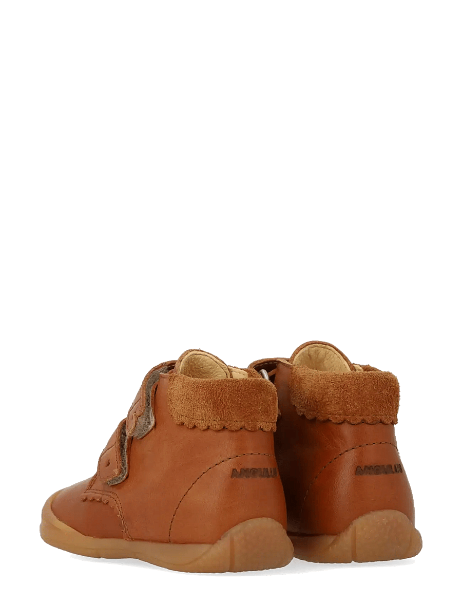ANGULUS - Shoes - flat - with velcro - sko - 1545/2219 cognac/cognac - 2