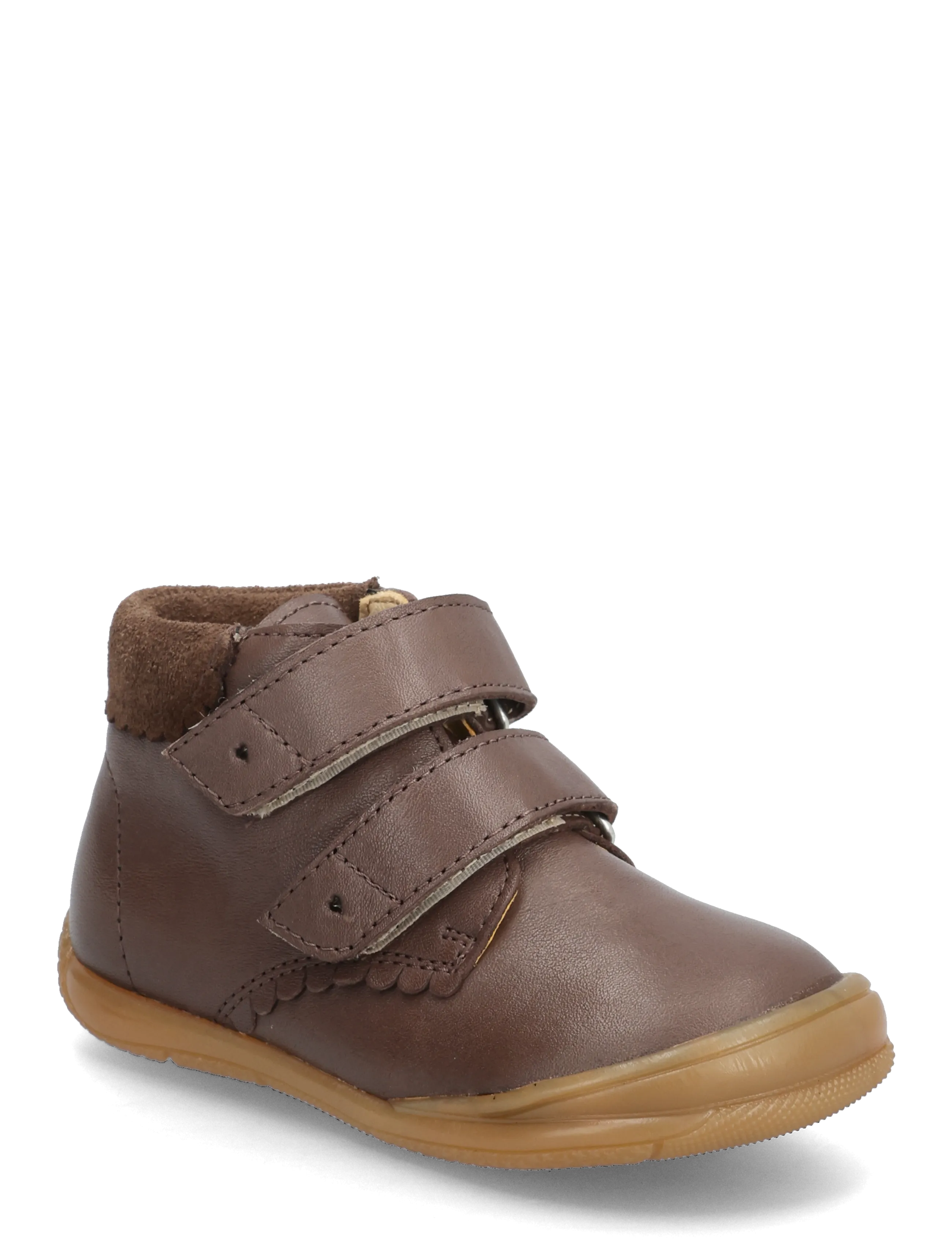 ANGULUS Shoes Flat With Velcro, Børn, Velcro Støvletter, Brun, Str: 19