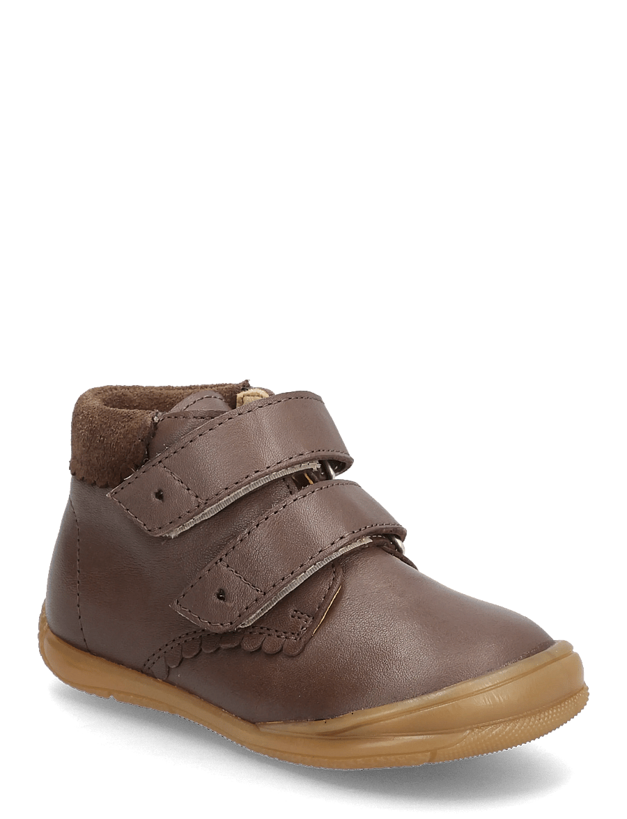 ANGULUS - Shoes - flat - with velcro - sko - 4073/1780 dark taupe/dark taup - 0
