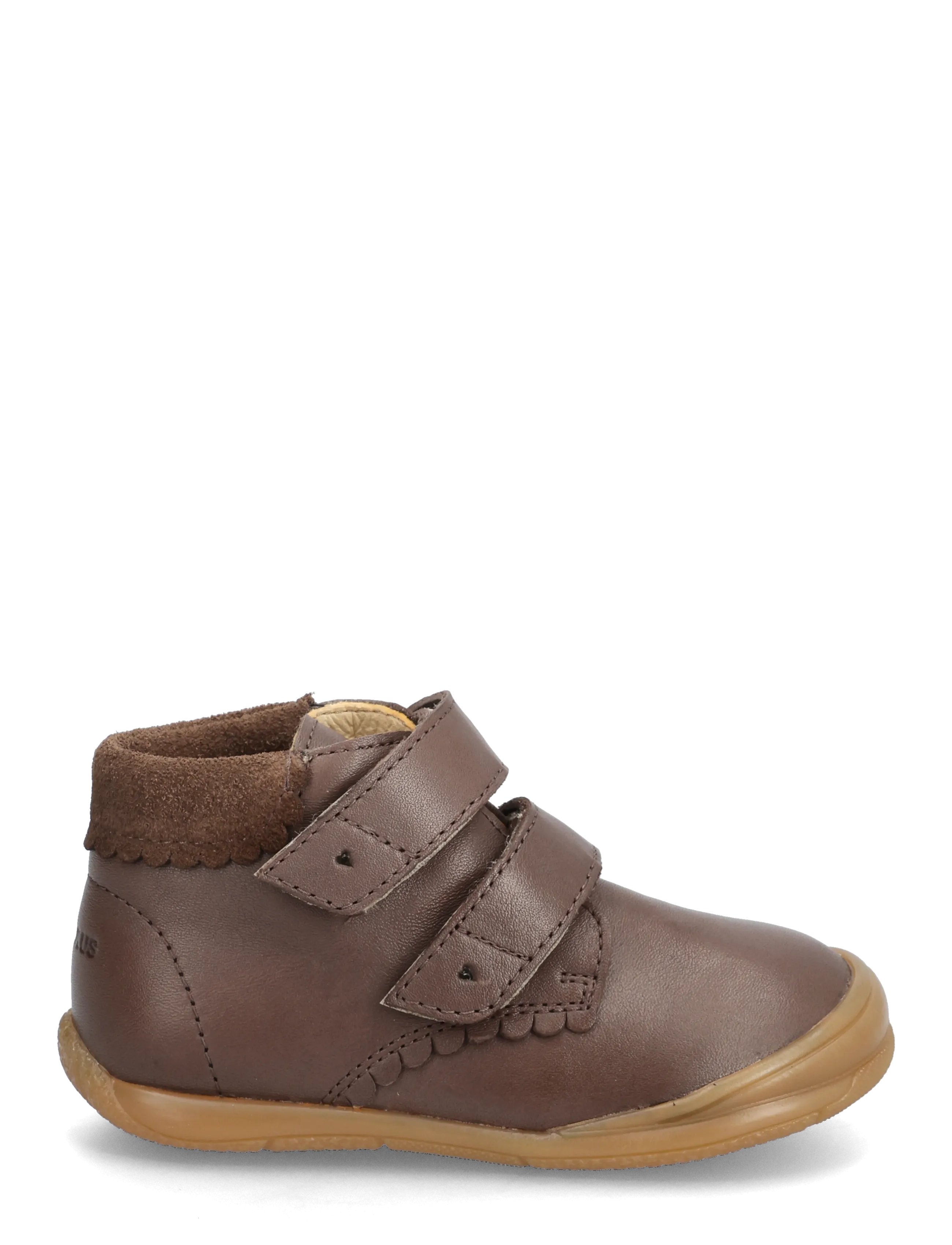 ANGULUS - Shoes - flat - with velcro - efterårssko - 4073/1780 dark taupe/dark taup - 1