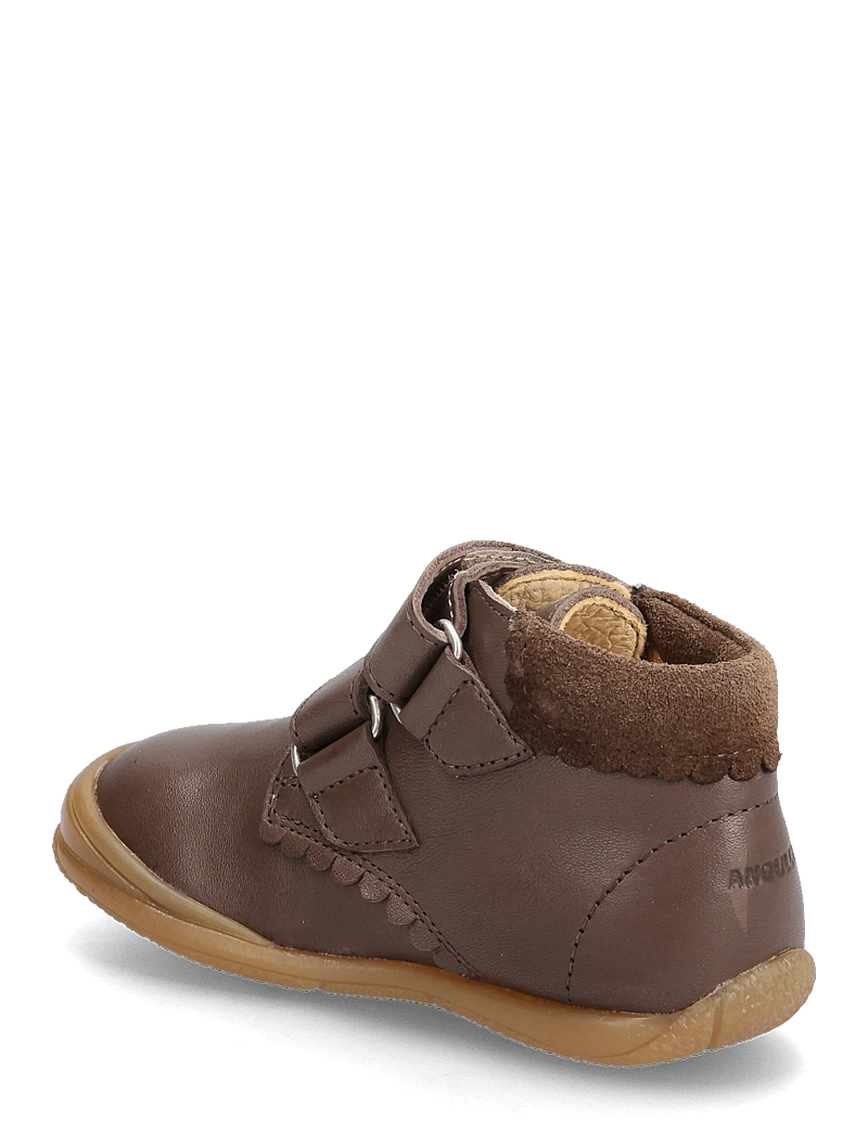 ANGULUS - Shoes - flat - with velcro - kingad - 4073/1780 dark taupe/dark taup - 2