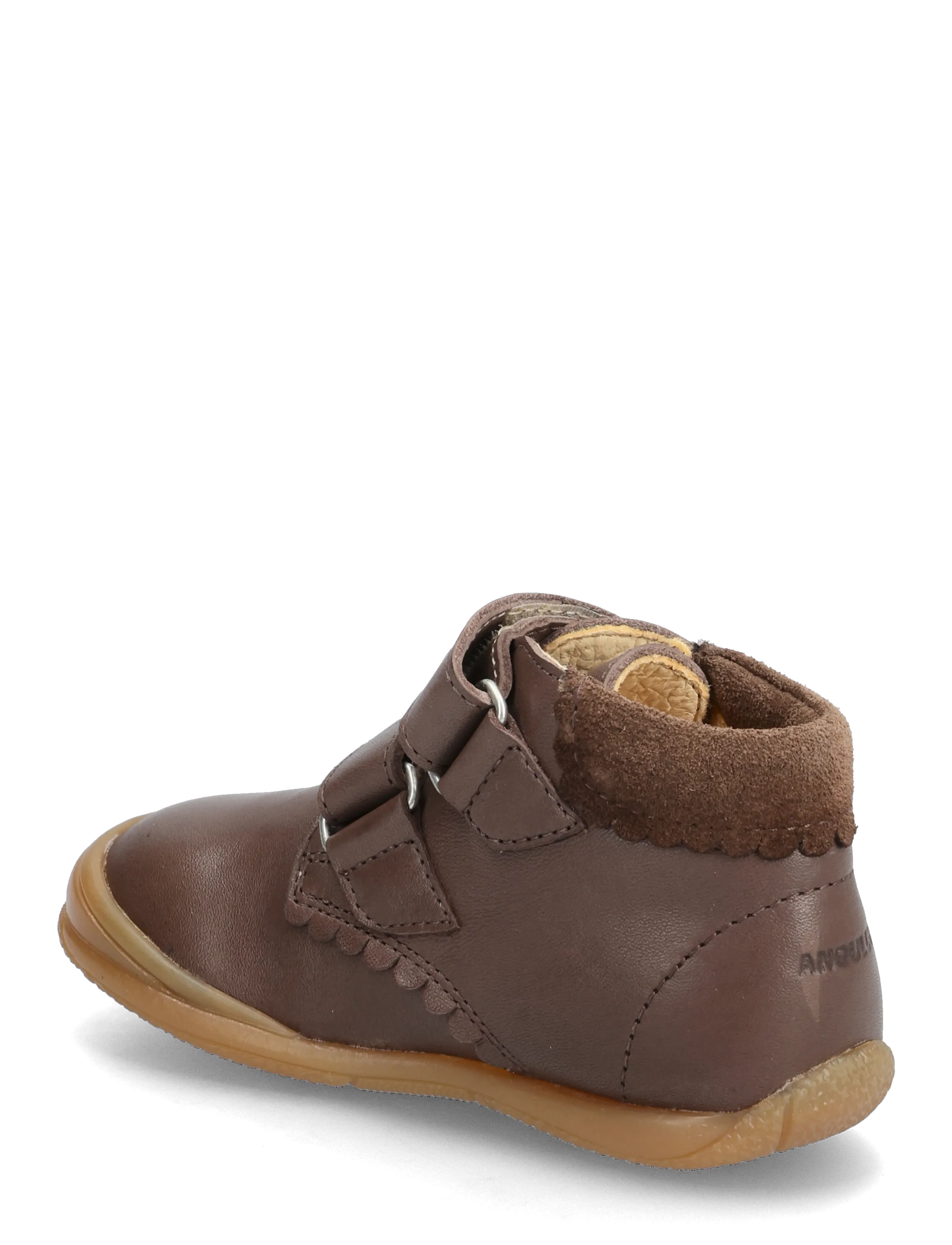 ANGULUS - Shoes - flat - with velcro - efterårssko - 4073/1780 dark taupe/dark taup - 2