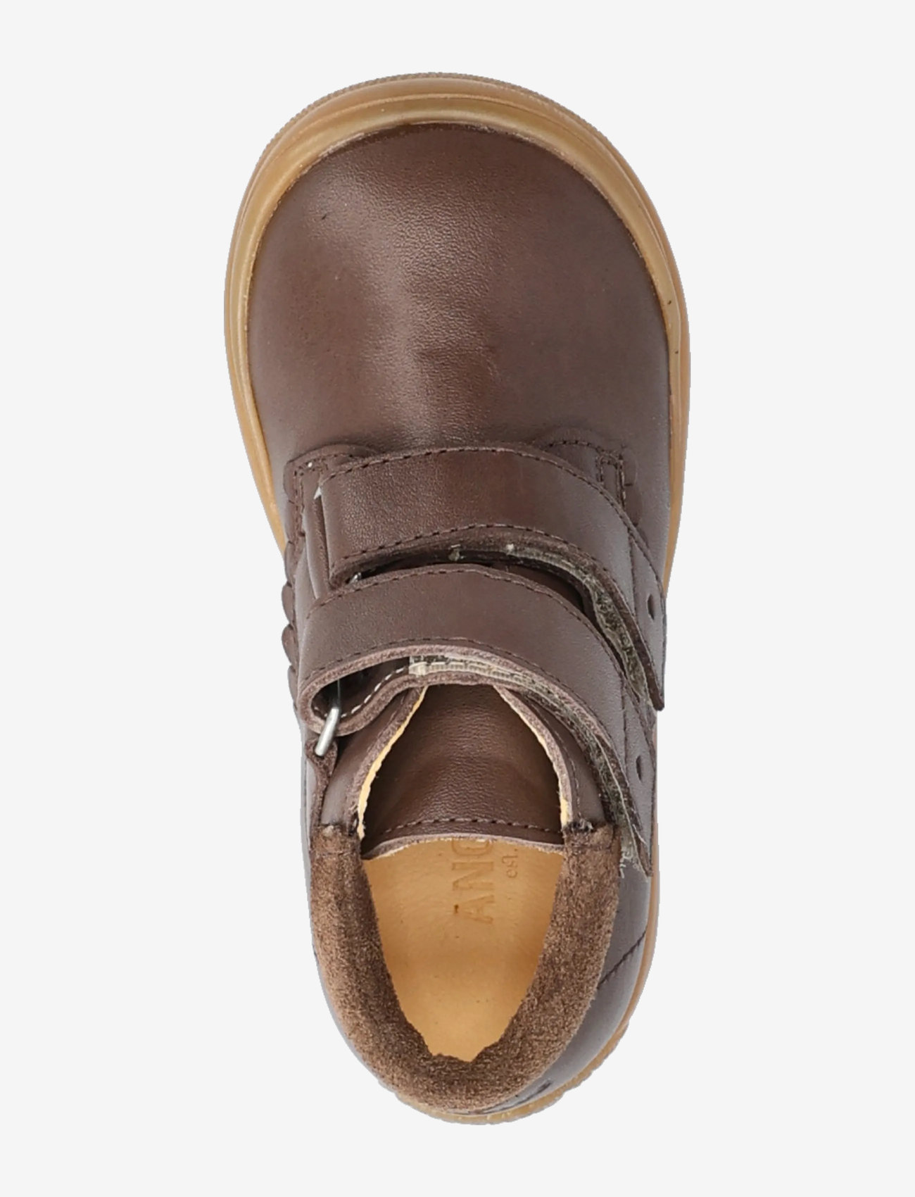 ANGULUS - Shoes - flat - with velcro - kängor - 4073/1780 dark taupe/dark taup - 3