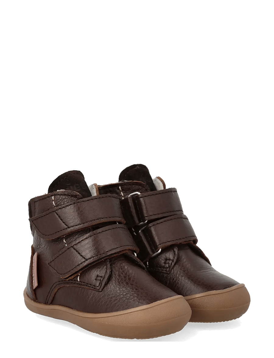 ANGULUS - Boots - flat - with velcro - vinterstövlar - 3261/1779 dark brown/dark brow - 0