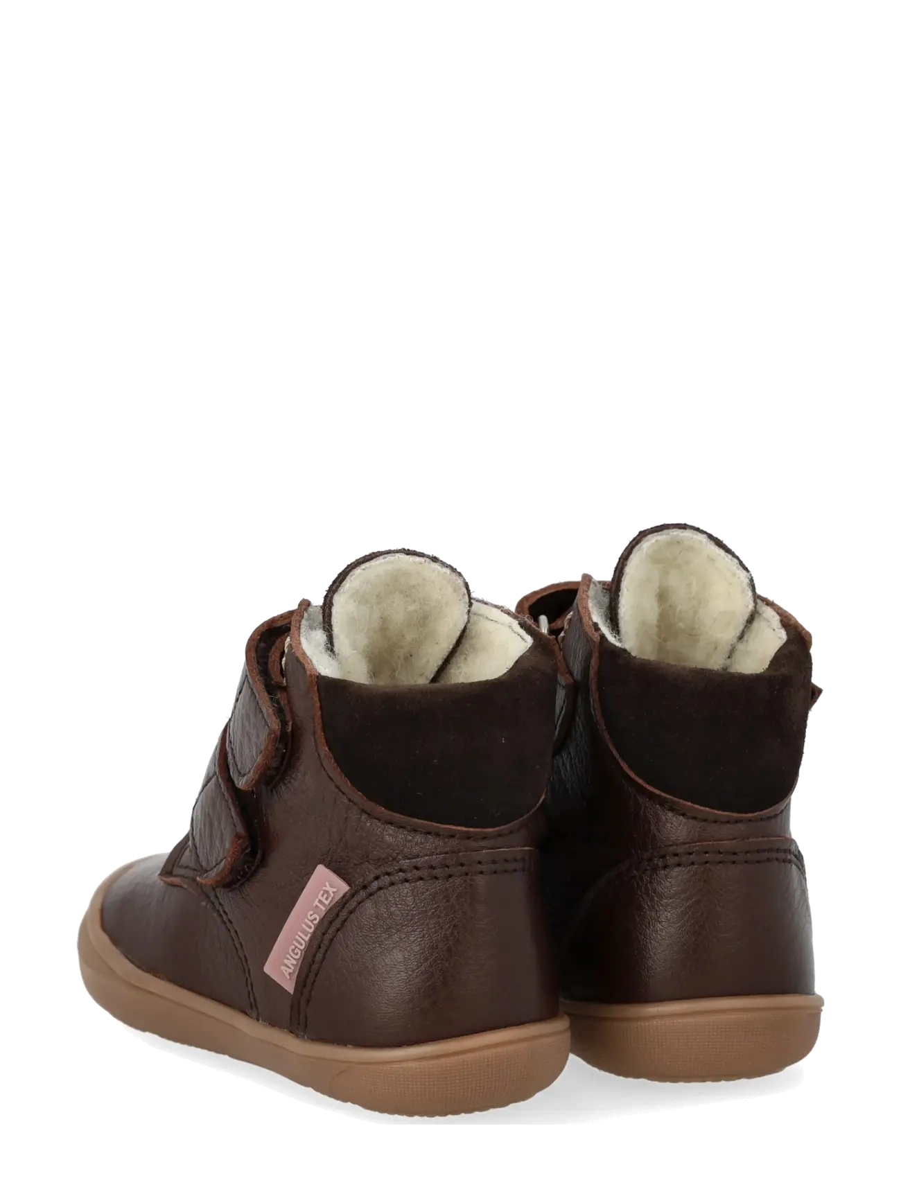 ANGULUS - Boots - flat - with velcro - talvesaapad - 3261/1779 dark brown/dark brow - 2