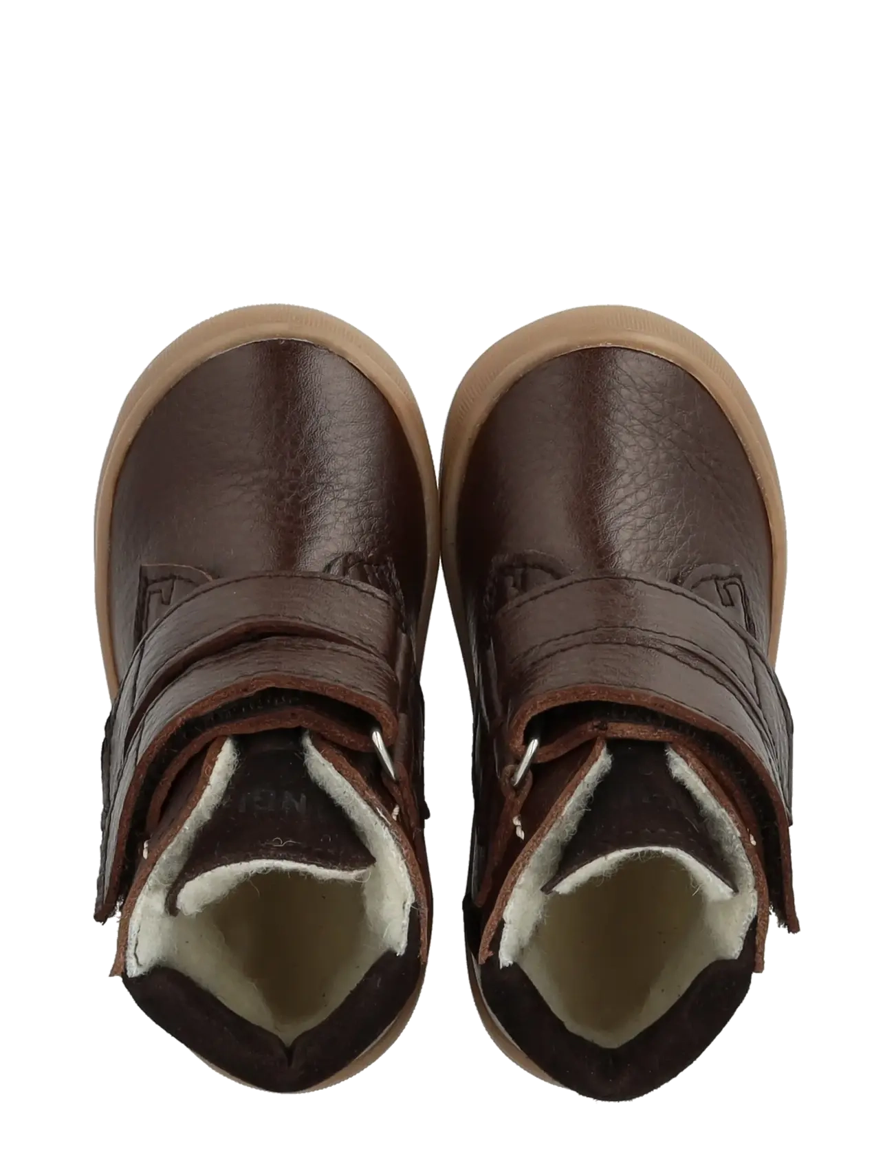 ANGULUS - Boots - flat - with velcro - talvesaapad - 3261/1779 dark brown/dark brow - 3
