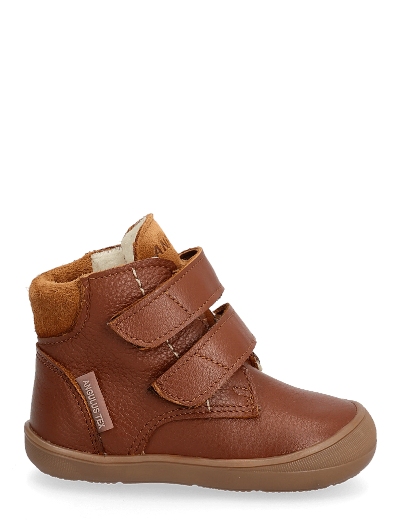 ANGULUS - Boots - flat - with velcro - winterstiefel - 3260/2219 cognac/cognac - 2