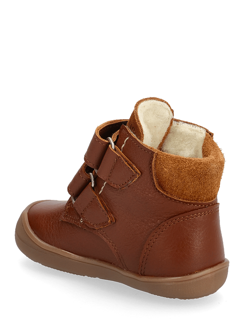 ANGULUS - Boots - flat - with velcro - winterstiefel - 3260/2219 cognac/cognac - 3